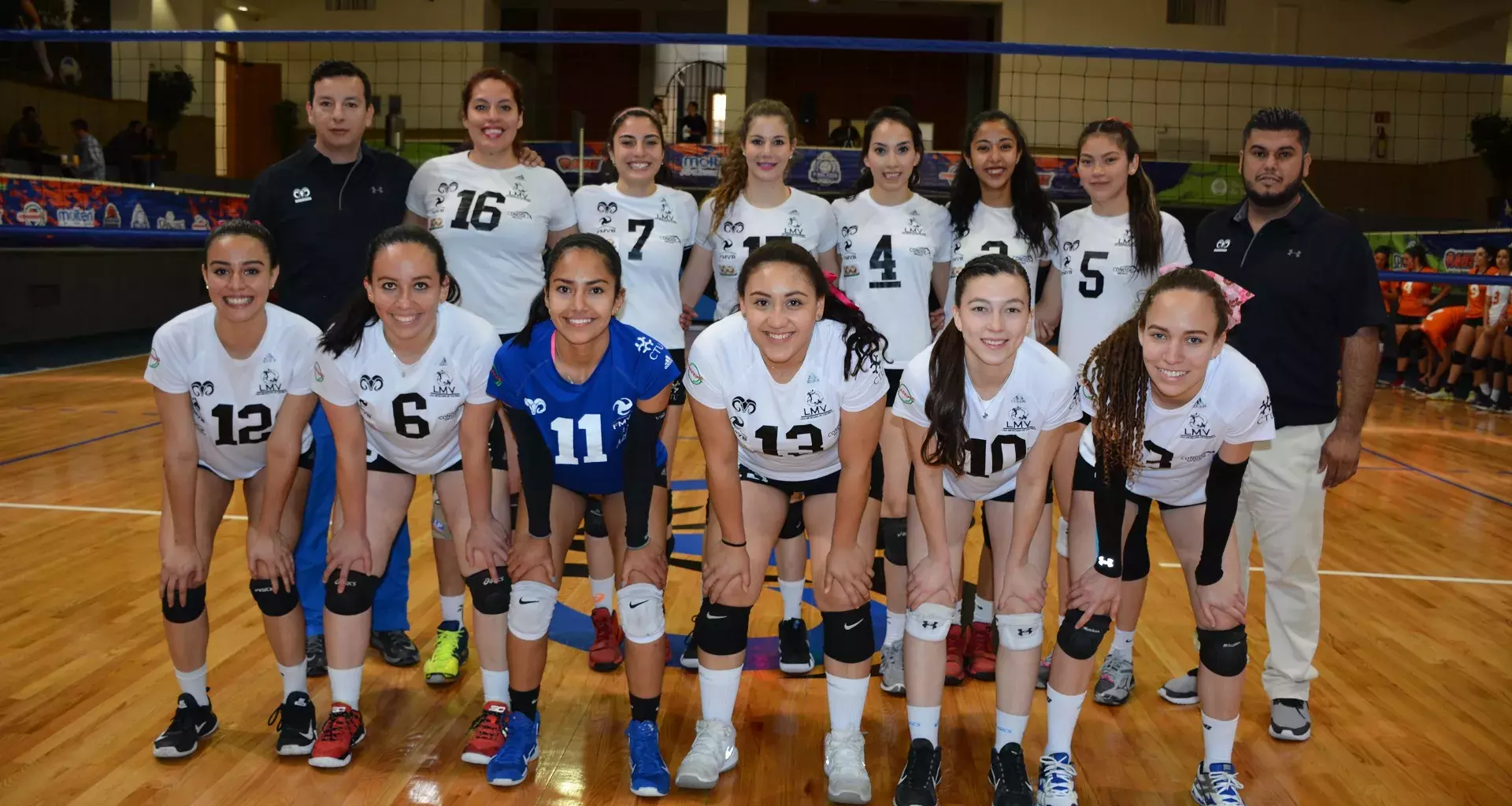 Equipo de voleibol del campus Chihuahua 