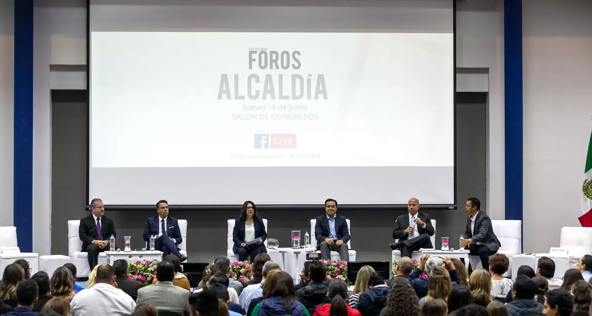 Foro Decide 2018 con Candidatos a la Alcaldía de Querétaro