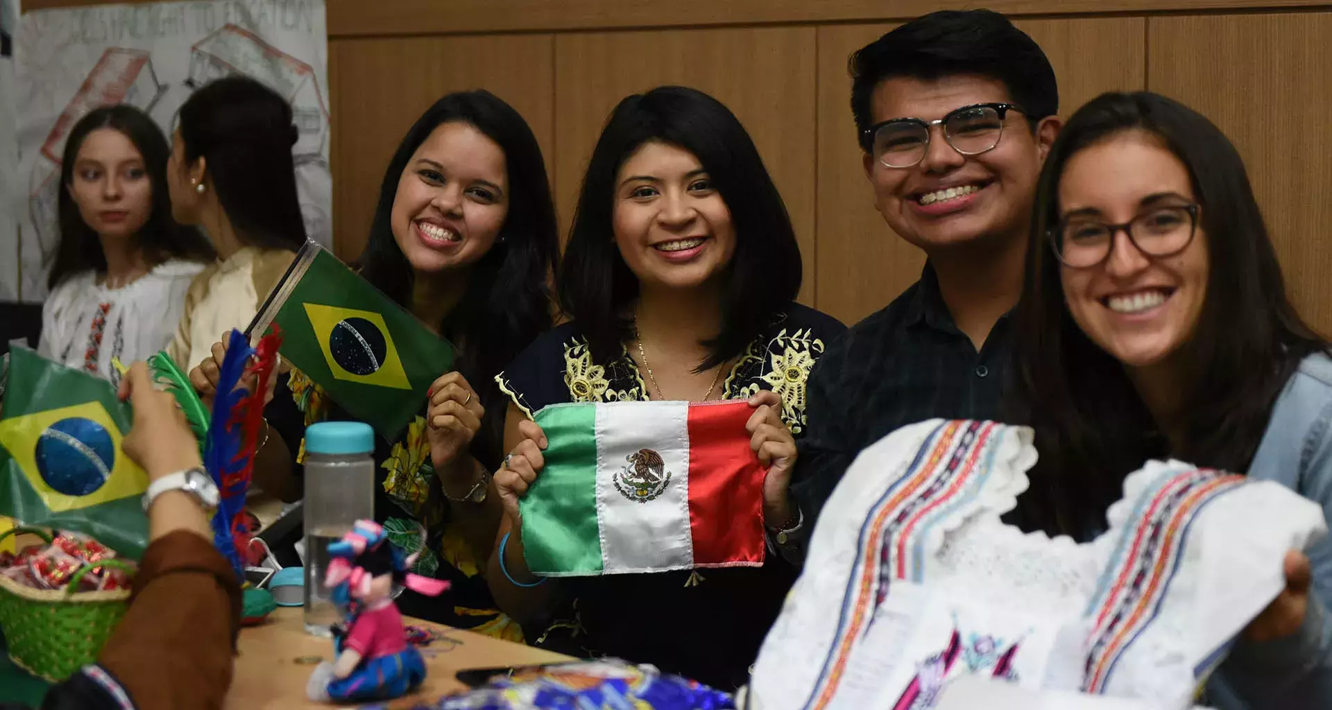 Meigan Díaz es una joven muy activa participante del taller de ciudadanía global