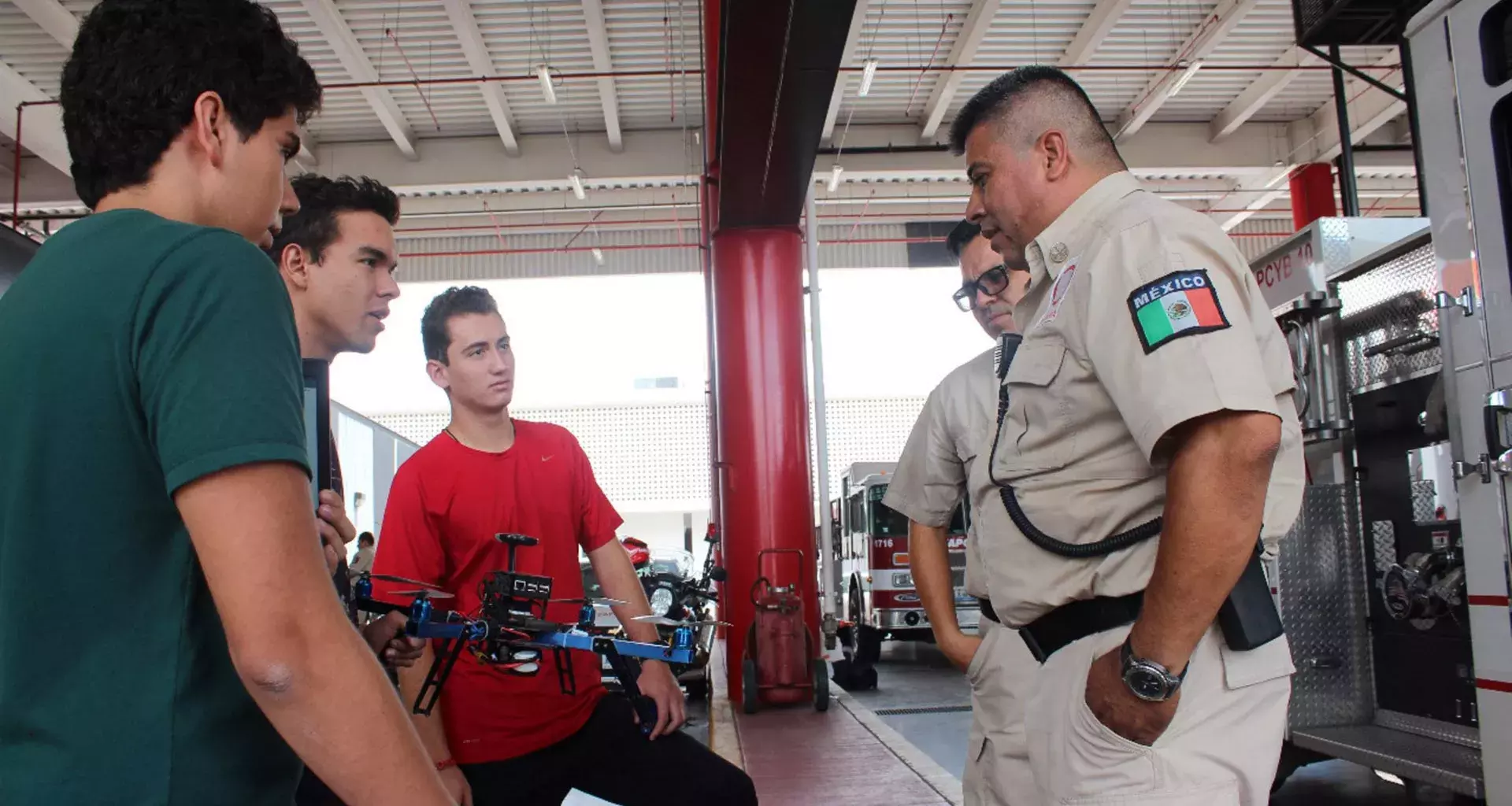 Crean drones para combatir incendios