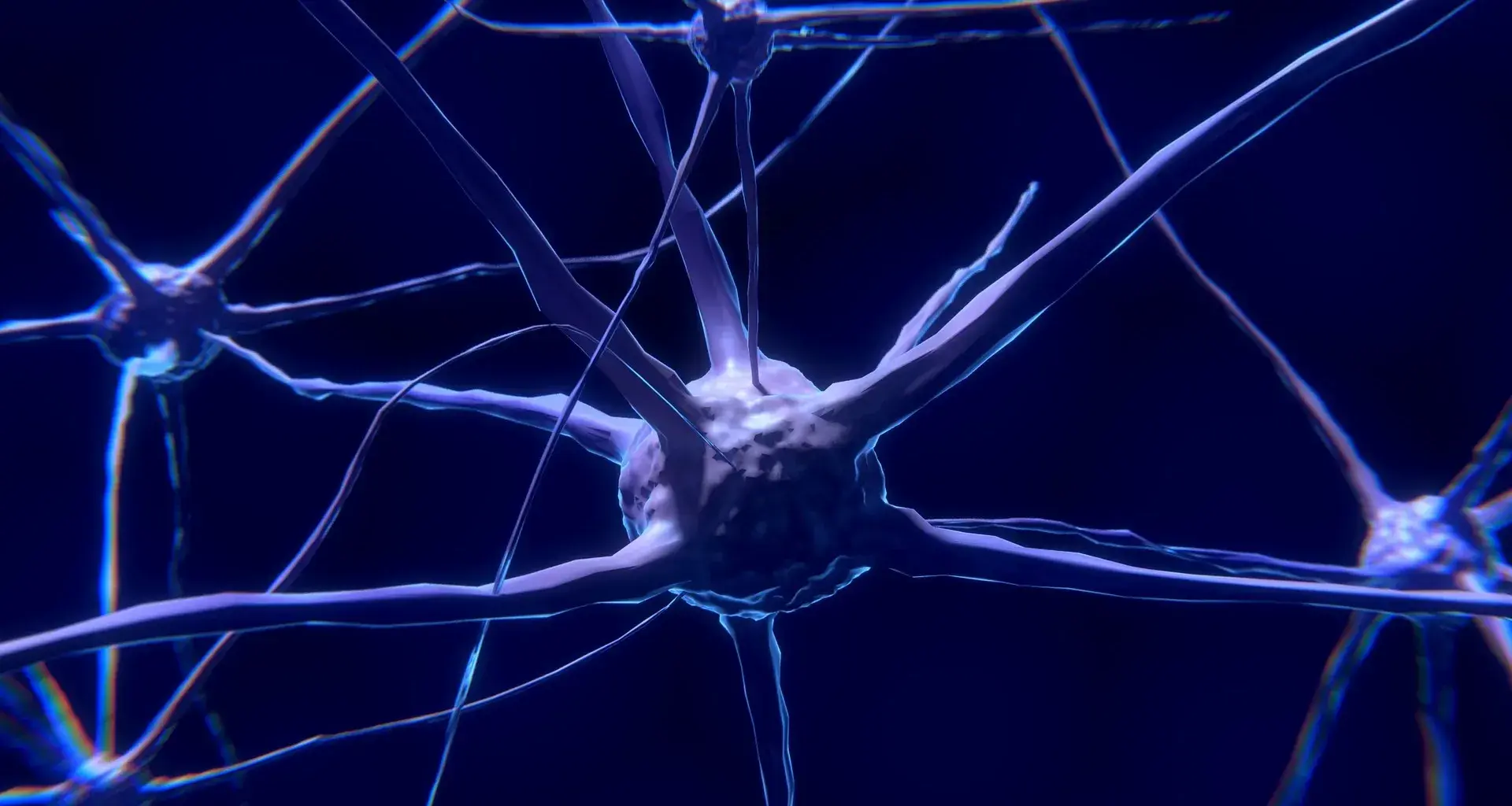 Fotografía Ilustrativa de neurona
