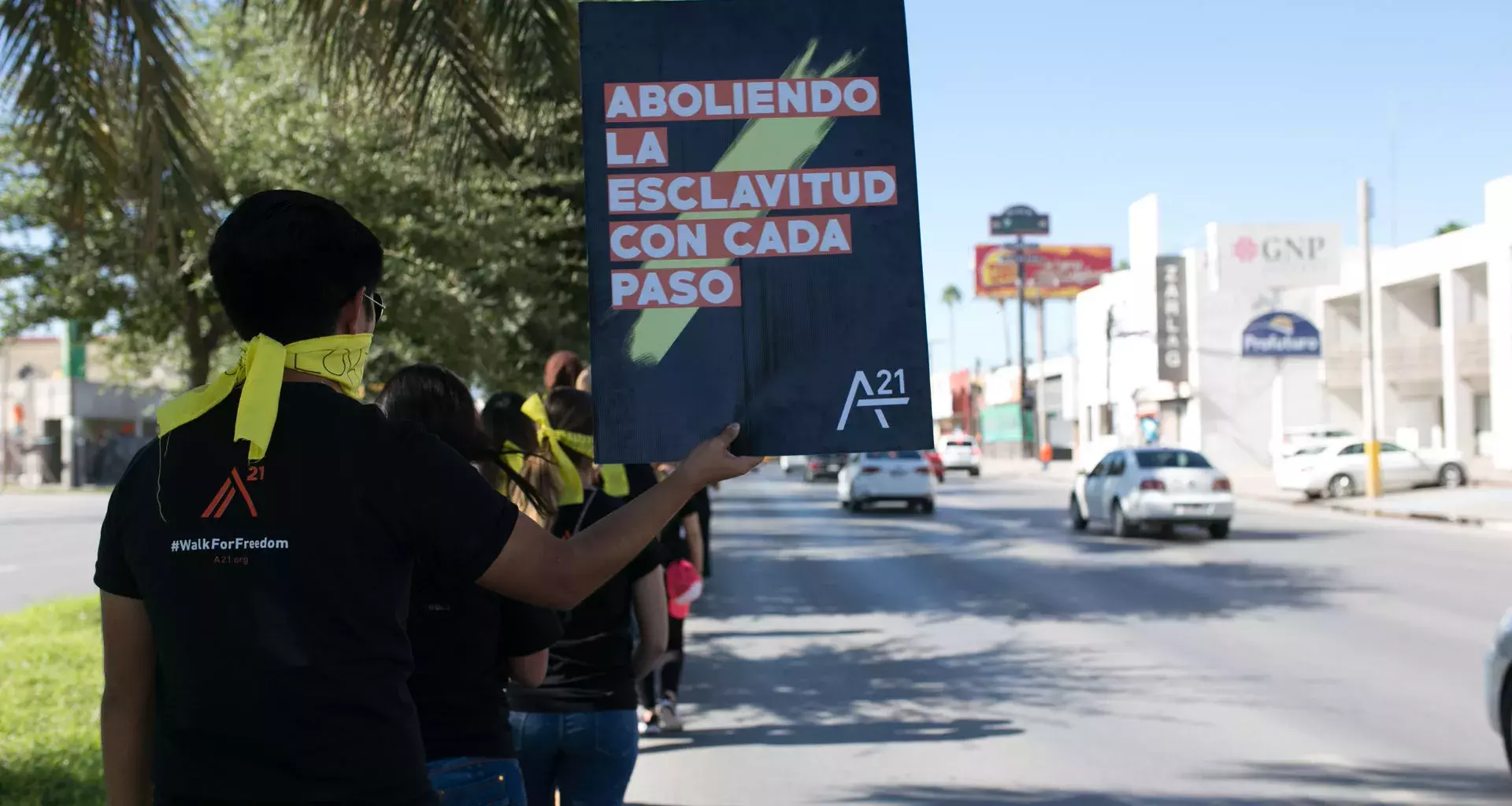 Caminarán para prevenir esclavitud moderna