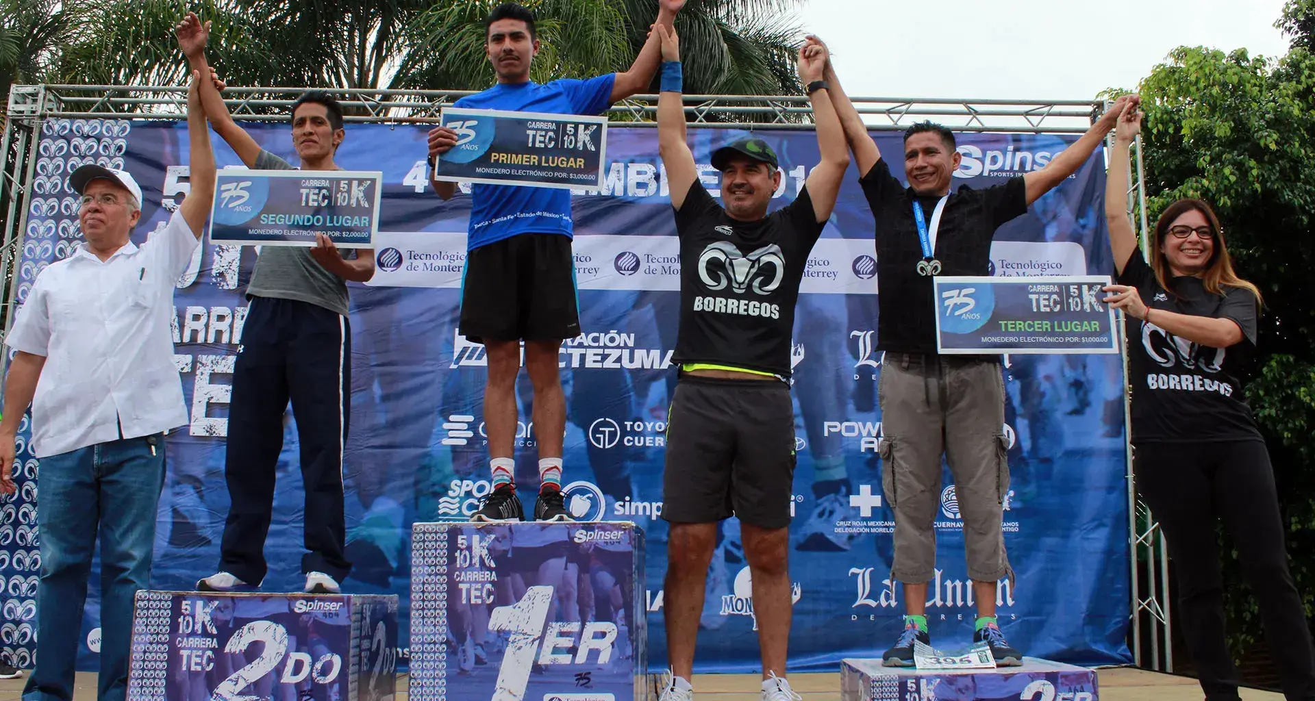 Carrera Tec 5 y 10k Tec en Cuernavaca