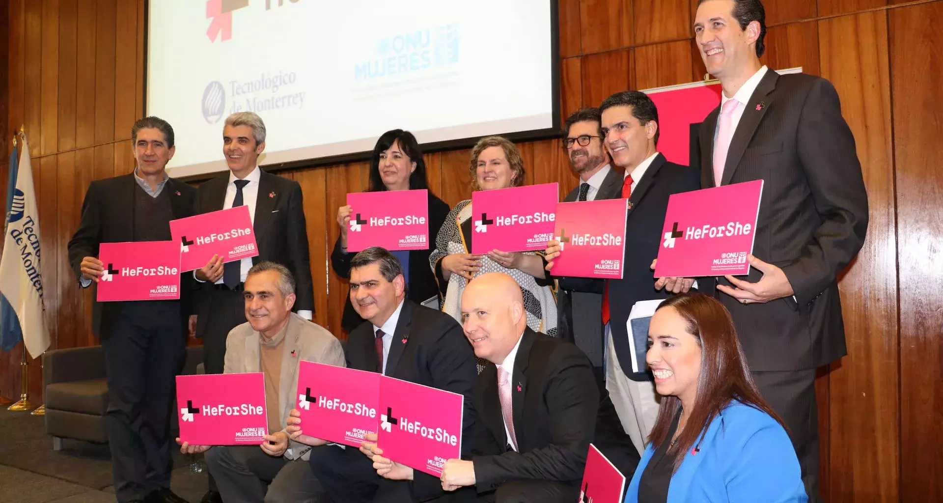 Así vivió la comunidad Tec la firma del pacto HeforShe 