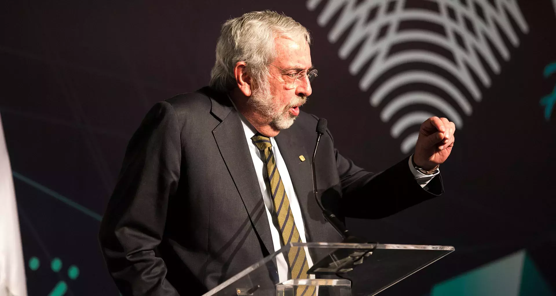 Rector de la UNAM, Enrique Graue, en el Tec de Monterrey