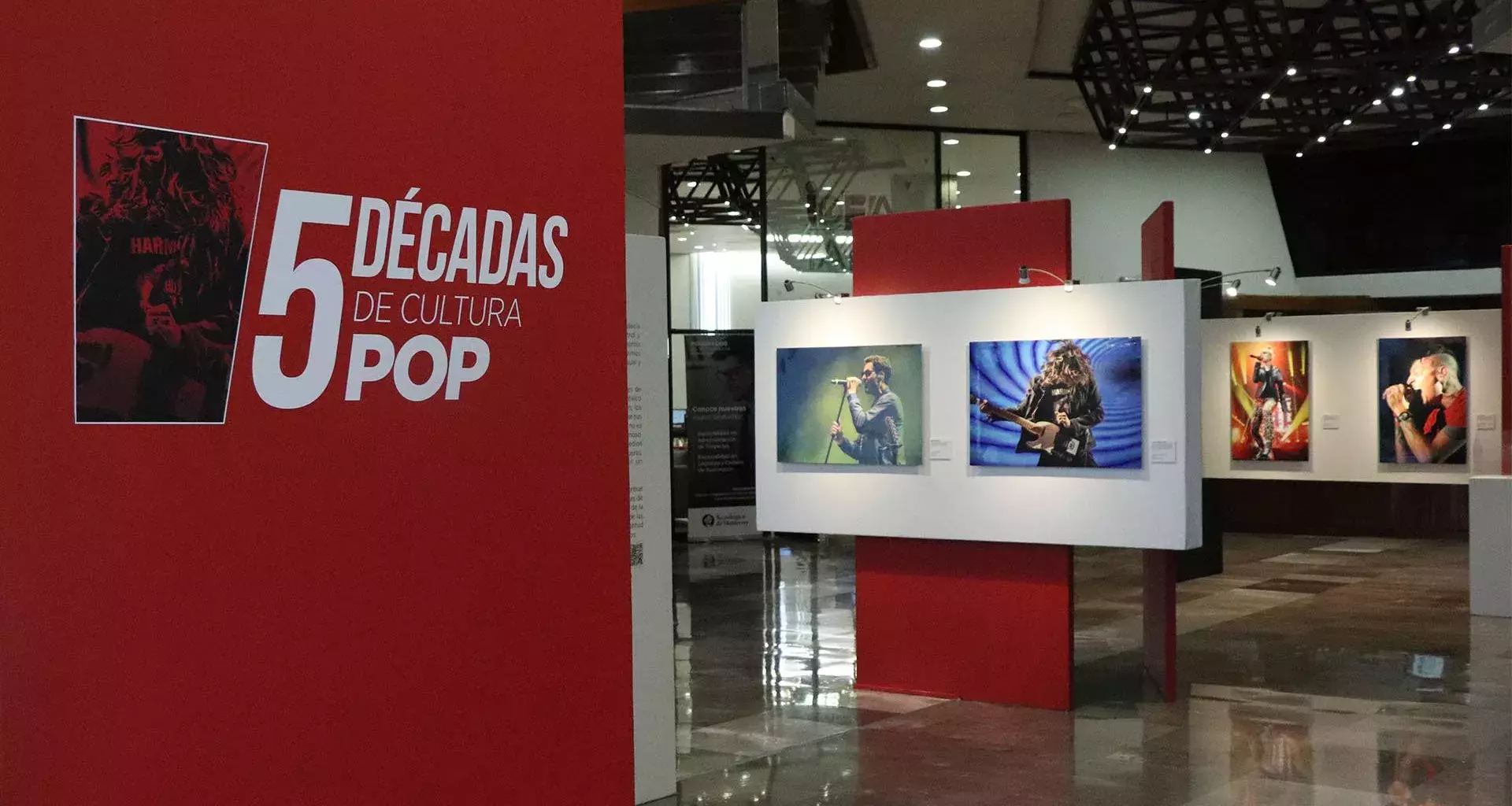 Expo 5 décadas Rollin Stone en el Tec de Monterrey 