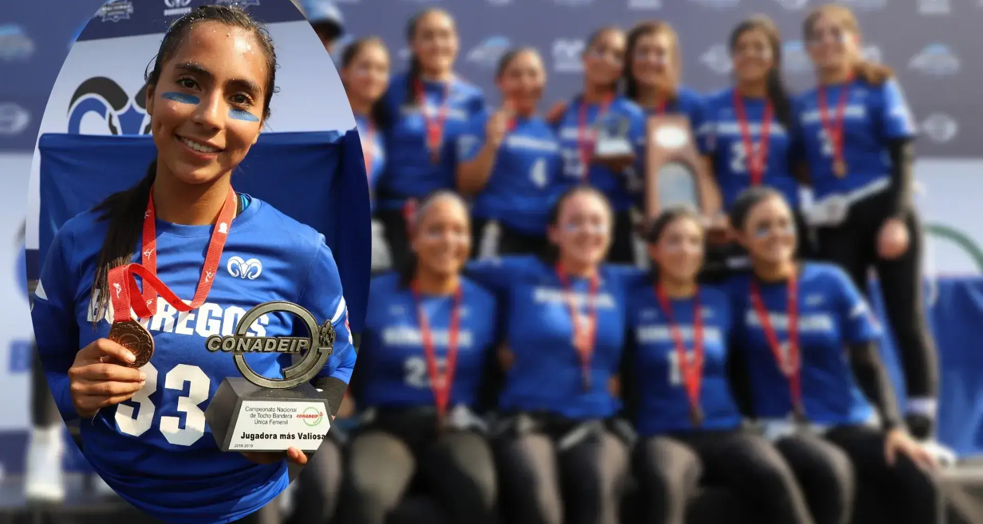 Diana Flores MVP Borregas Tocho Bandera 