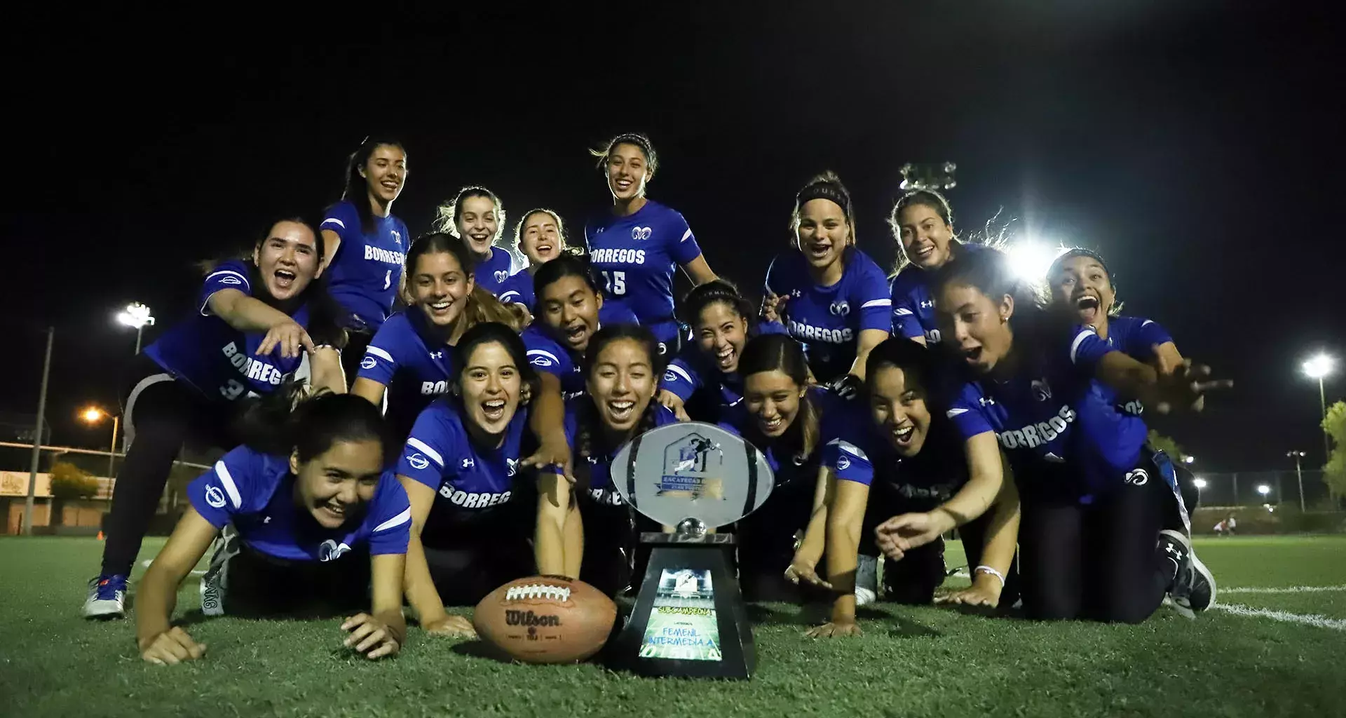 Borregas de plata en el Zacatecas Bowl