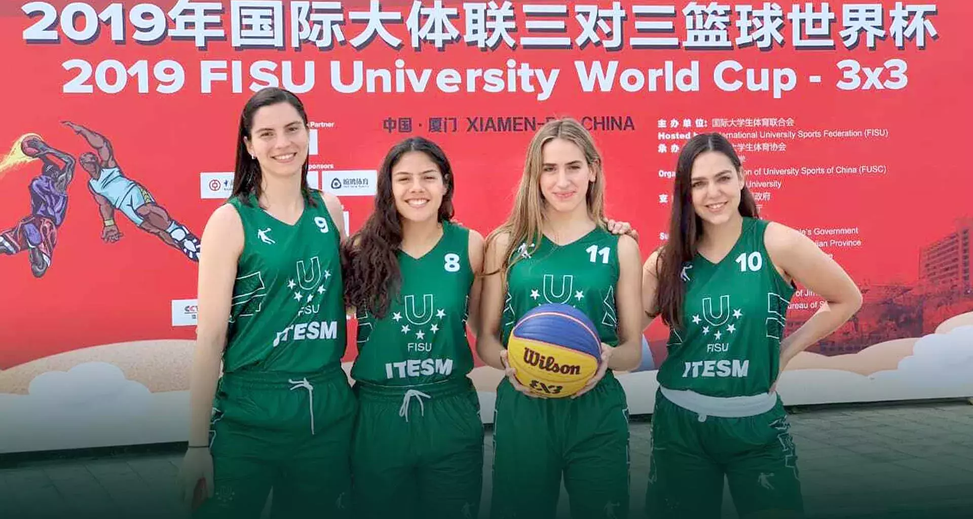 Borregas del campus Monterrey representan a México en China, donde competirán en el torneo 3x3