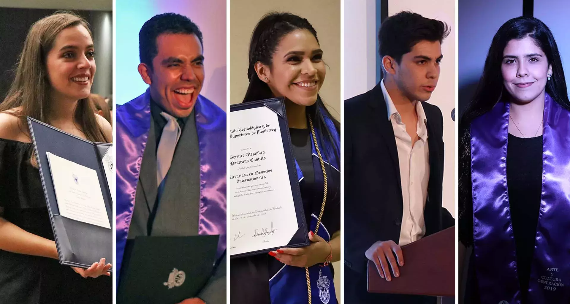 Historias de cinco nuevos egresados del Tec de Monterrey