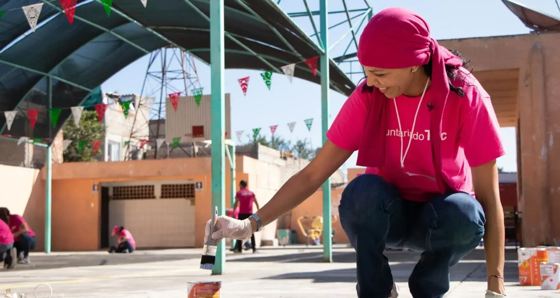 En el Día del Voluntariado la comunidad Tec beneficia a 2 escuelas públicas