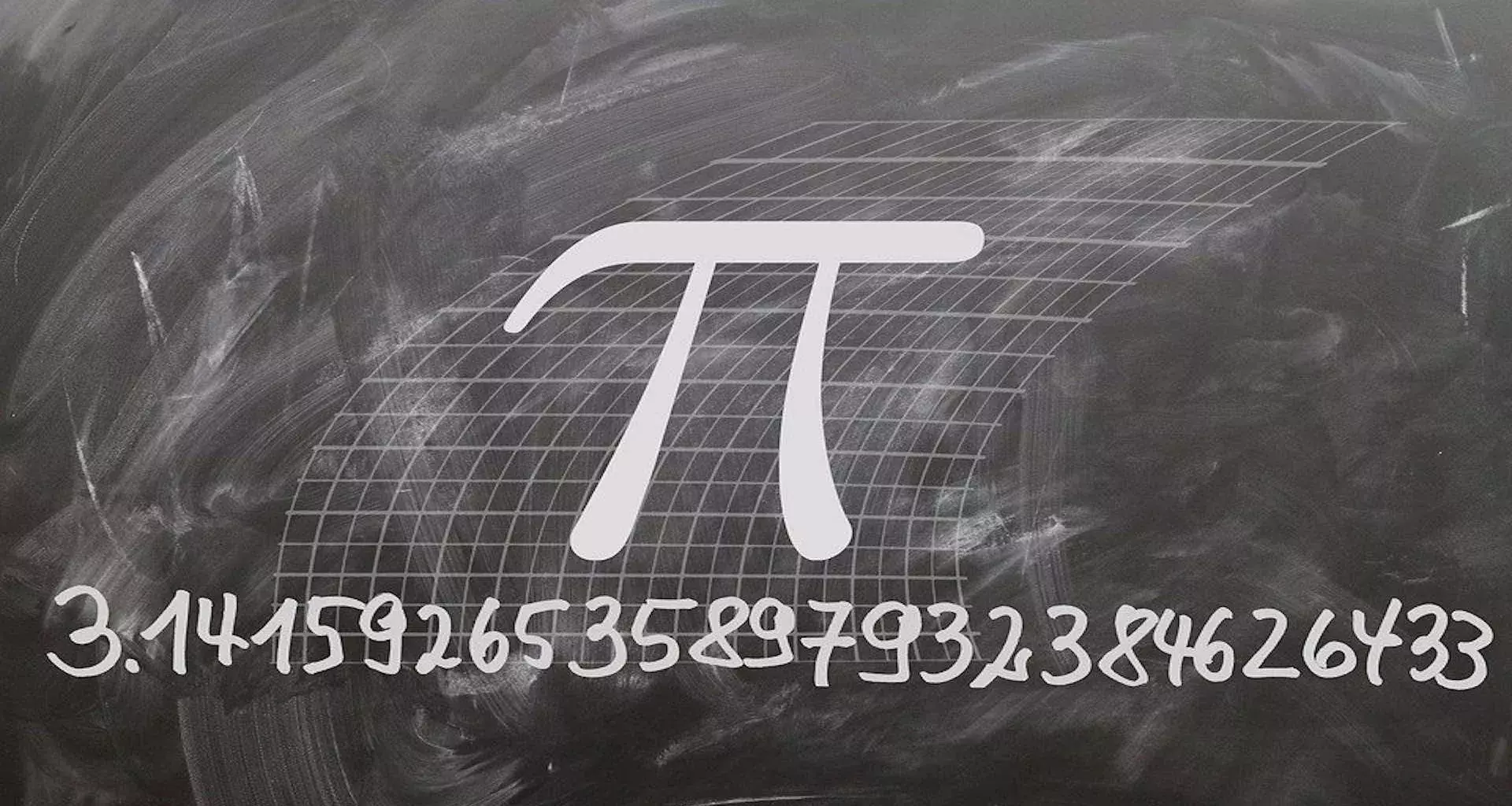 Número pi representado con 25 decimales