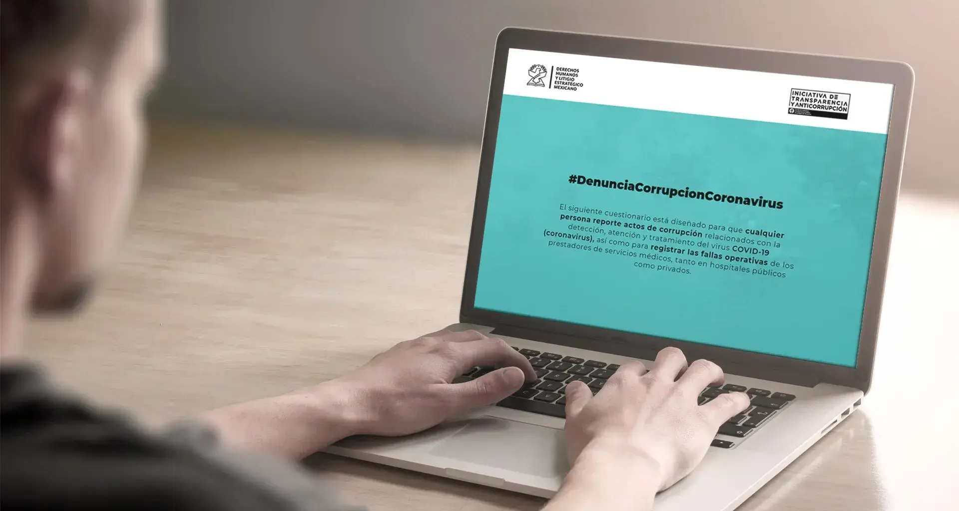 La plataforma digital es para realizar denuncias por corrupción en hospitales y clínicas