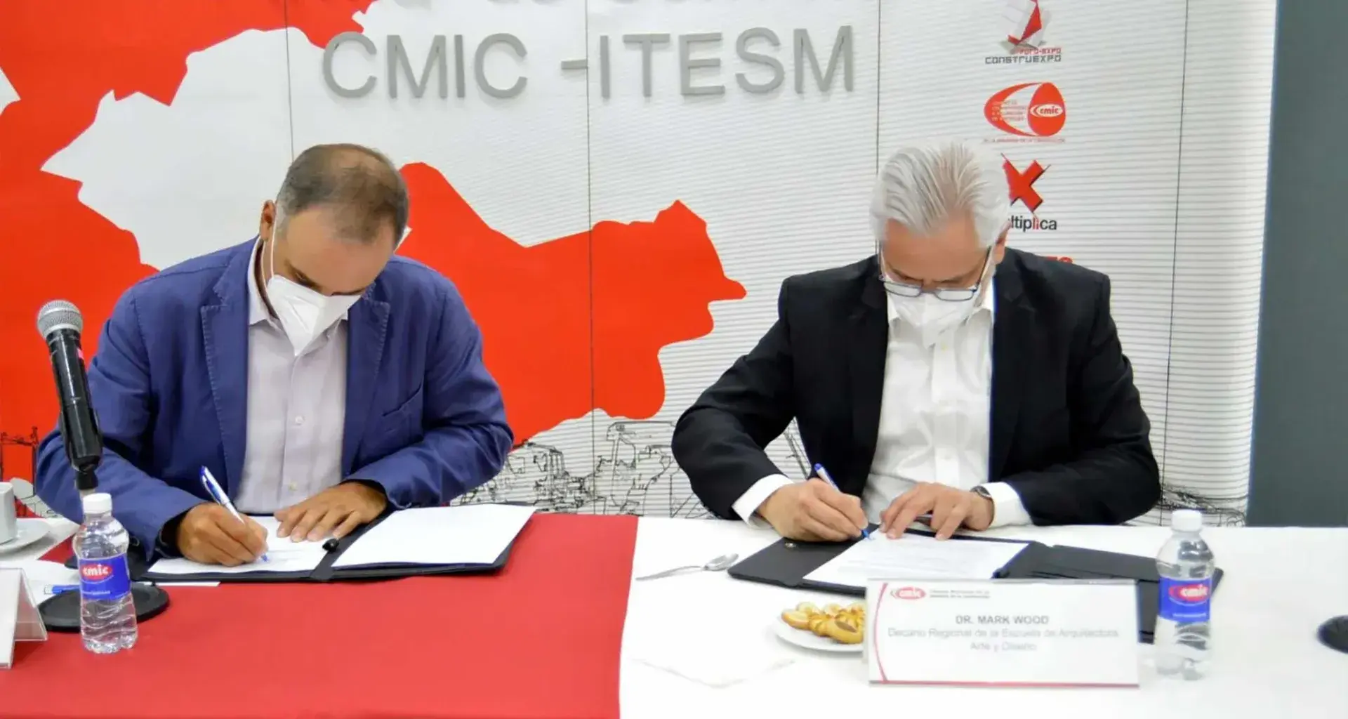Camara de Construccion y Tec firman convenio para desarollo de capital humano