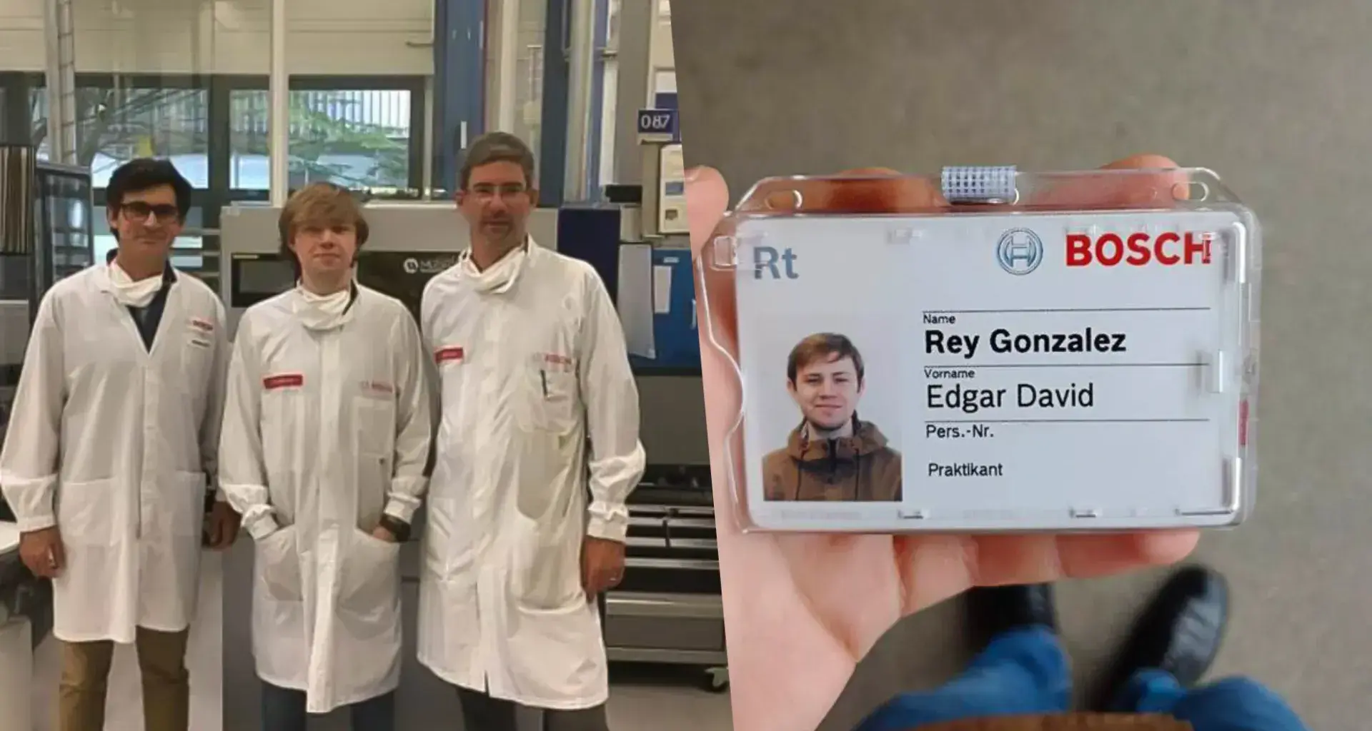 Estudiante realiza prácticas en el extranjero