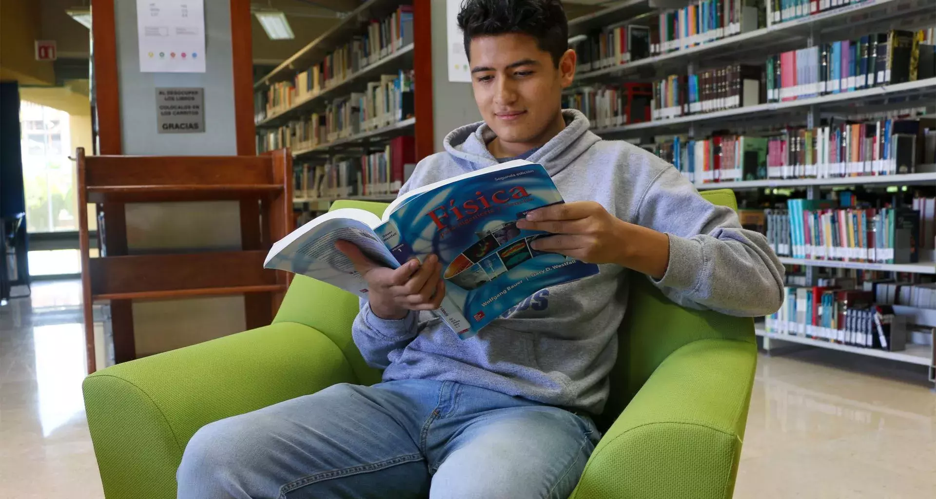 Javier Miranda, viviendo el Tec de Monterrey.