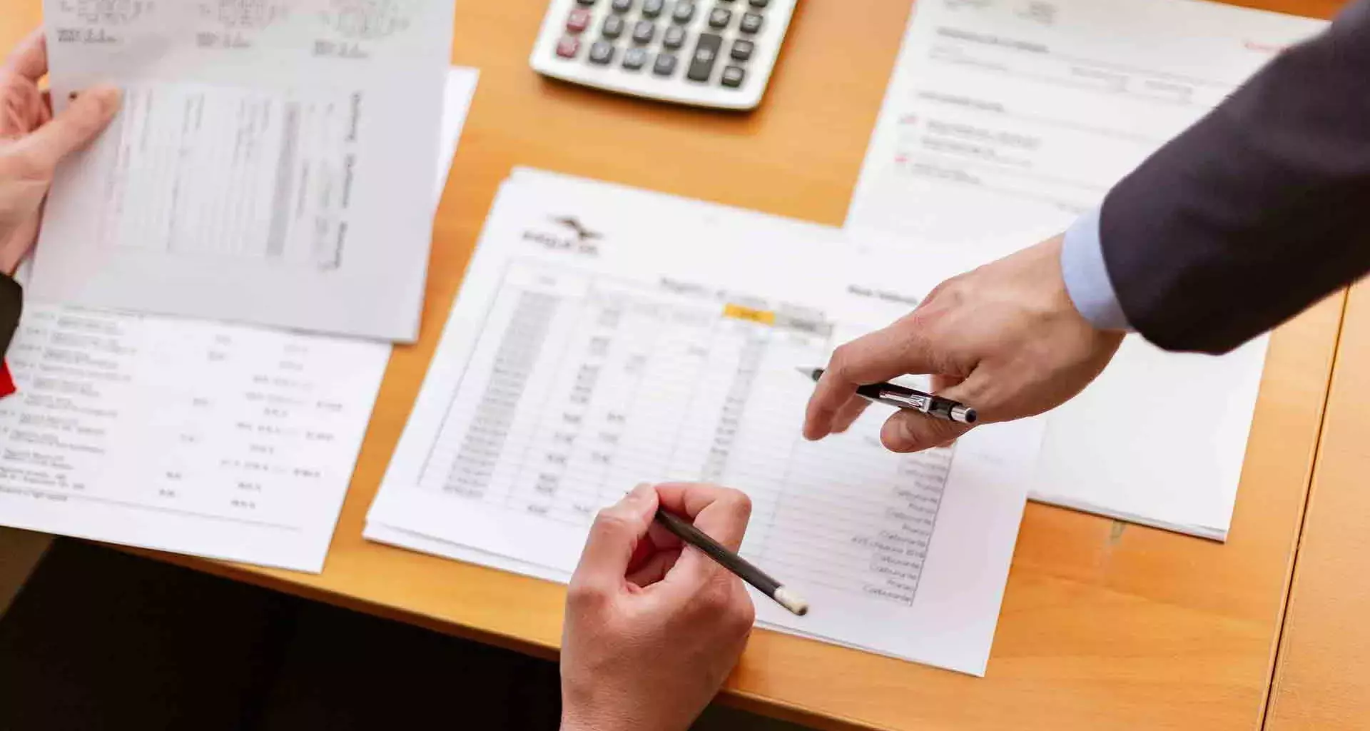 Cuentas financieras dentro de una empresa.