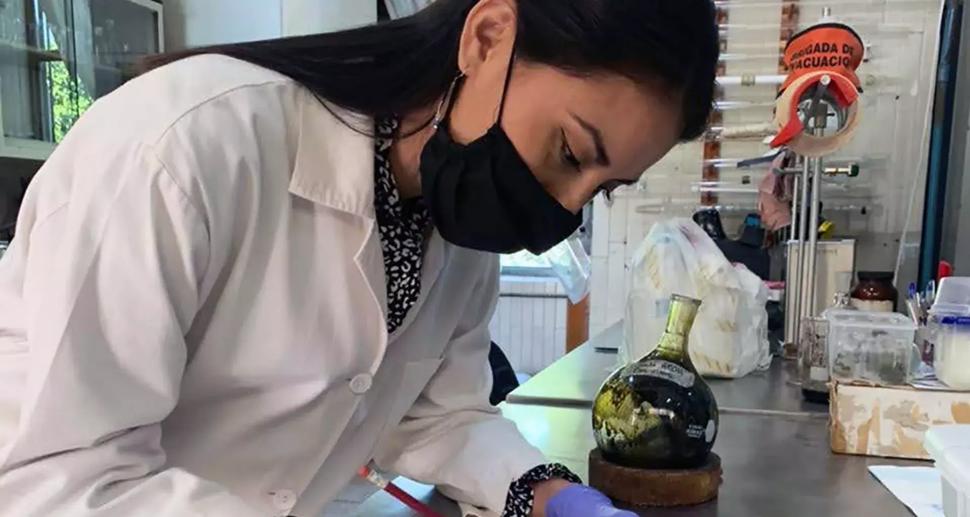 Anislada Santibañez, alumna del doctorado en biotecnología en el Tec Campus Querétaro