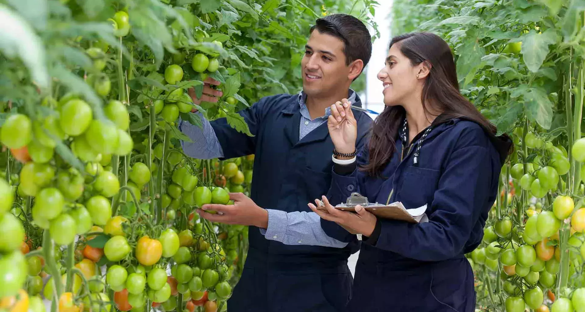 Estudiantes en el laboratorio agropecuario del Tec de Monterrey