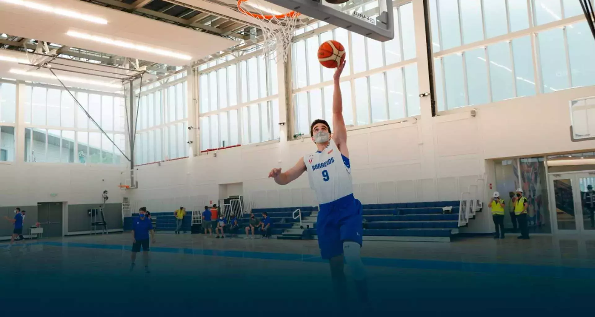 Prueban Borregos MTY de Basquetbol nuevas instalaciones