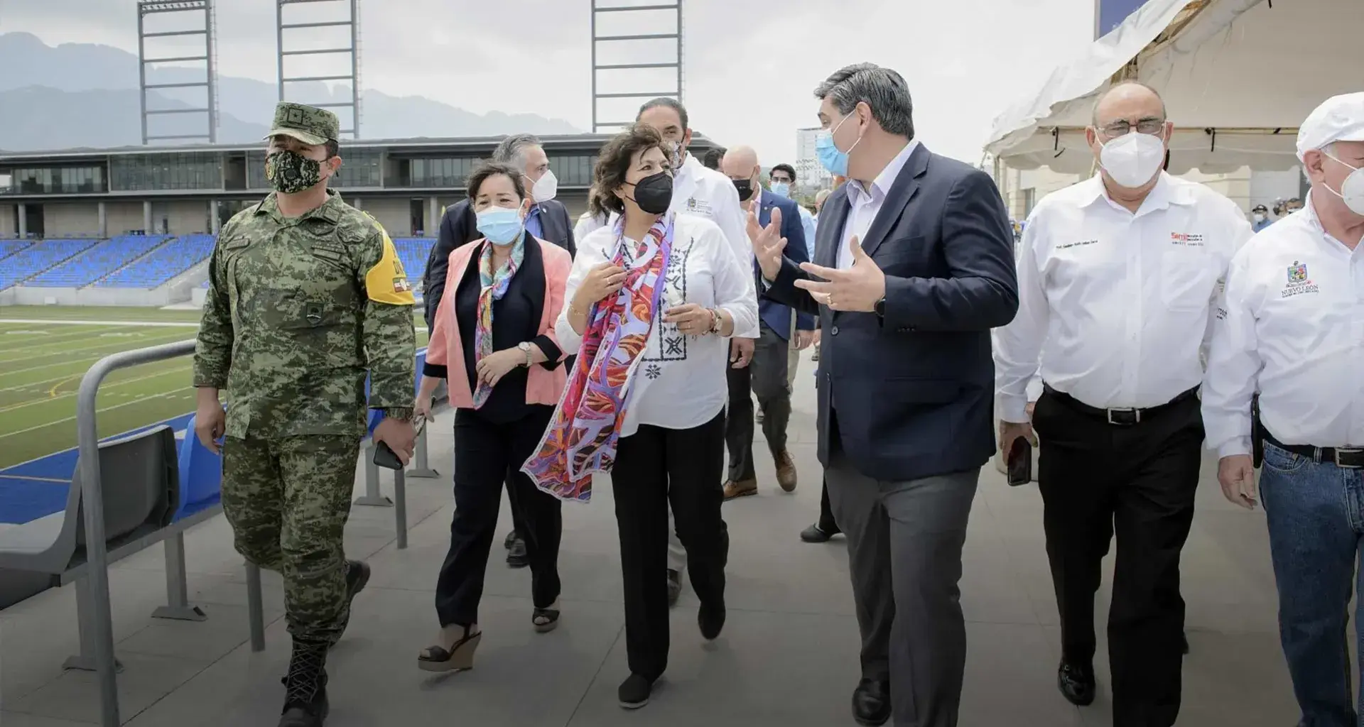Reconoce Secretaría de Educación módulo de vacunación del Tec