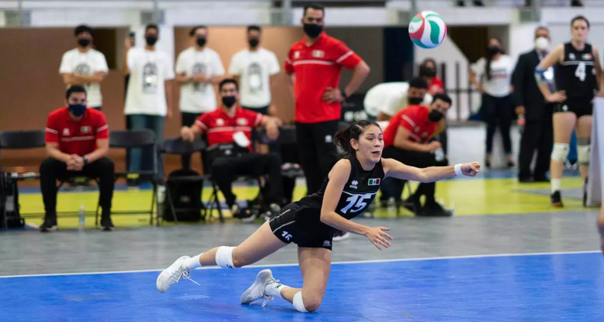 Karen Paola Rivera jugadora de voleibol de Borregas de Chihuahua