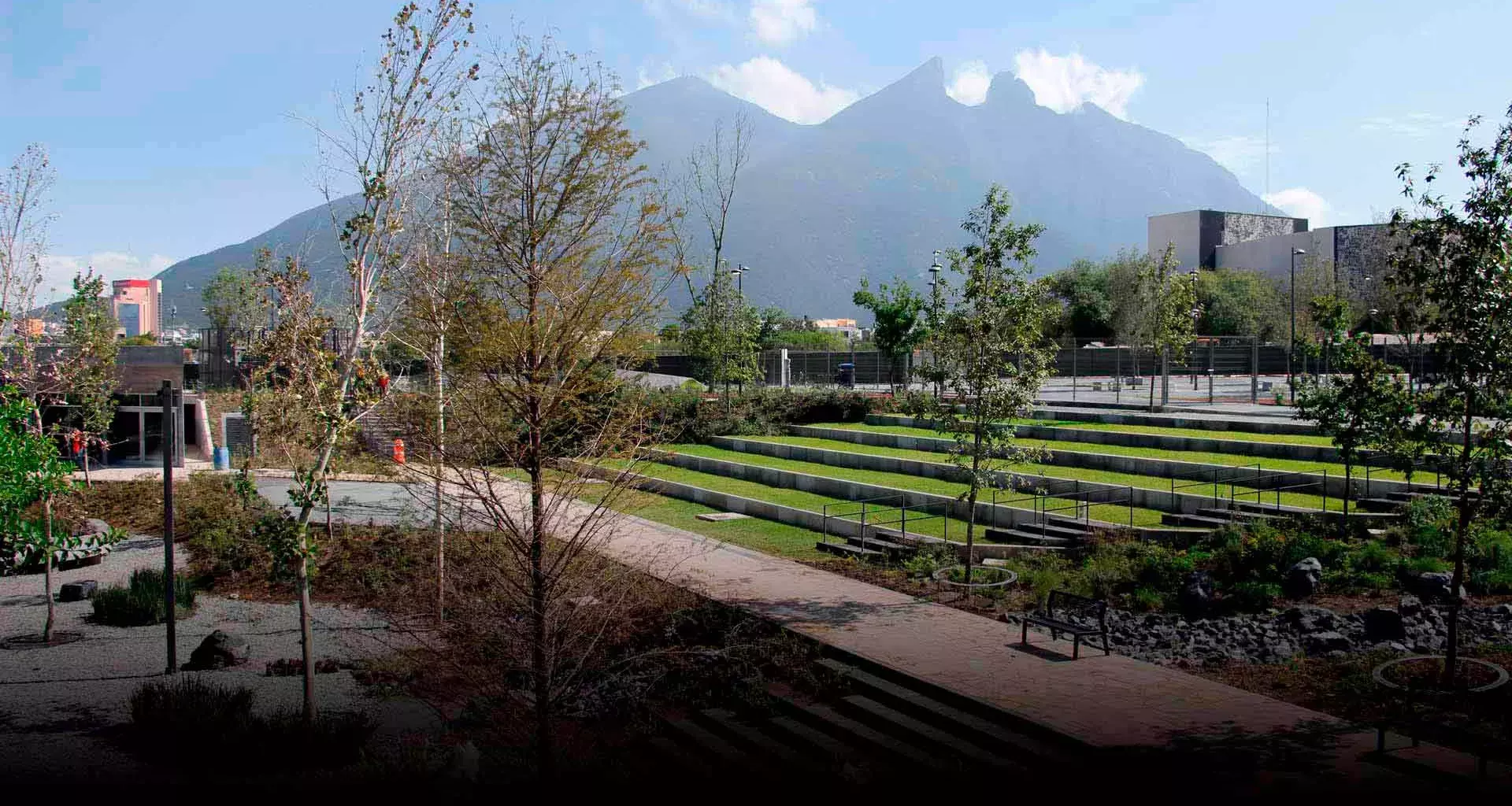 Inauguración de la primera etapa del Parque Central del Tec de Monterrey