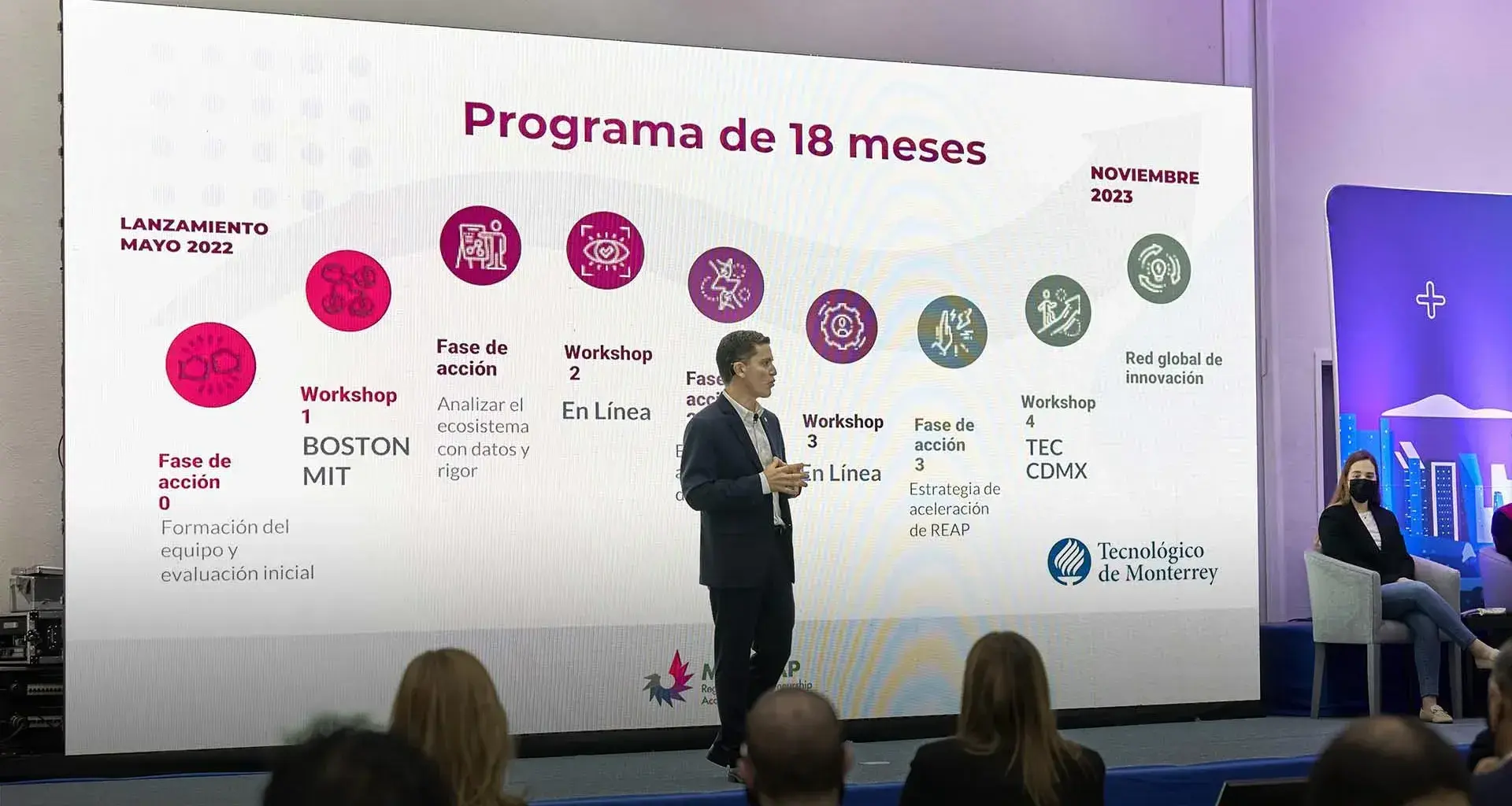 Tec campus Querétaro presentó un programa de emprendimiento en conjunto con el MIT con el objetivo de generar nuevas estrategias en la región.