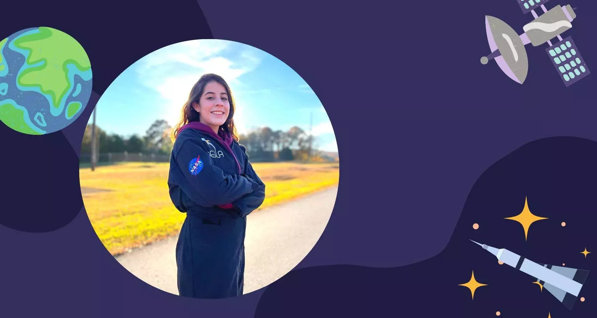 Raquel Reyes alumna del Tec campus Querétaro fue seleccionada junto con su equipo para asistir a un programa aeroespacial