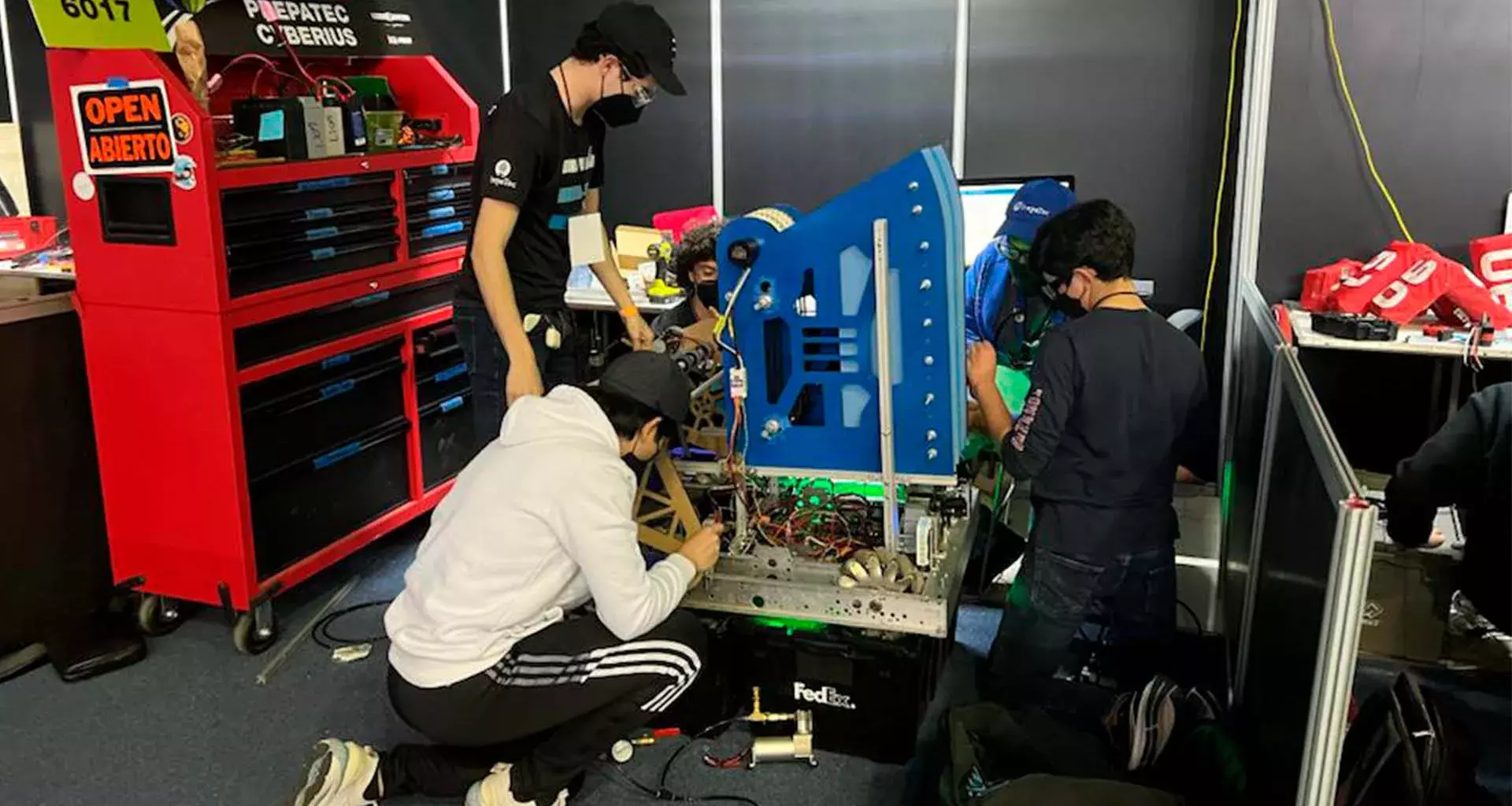 Cyberius en el FIRST Robotic Competition