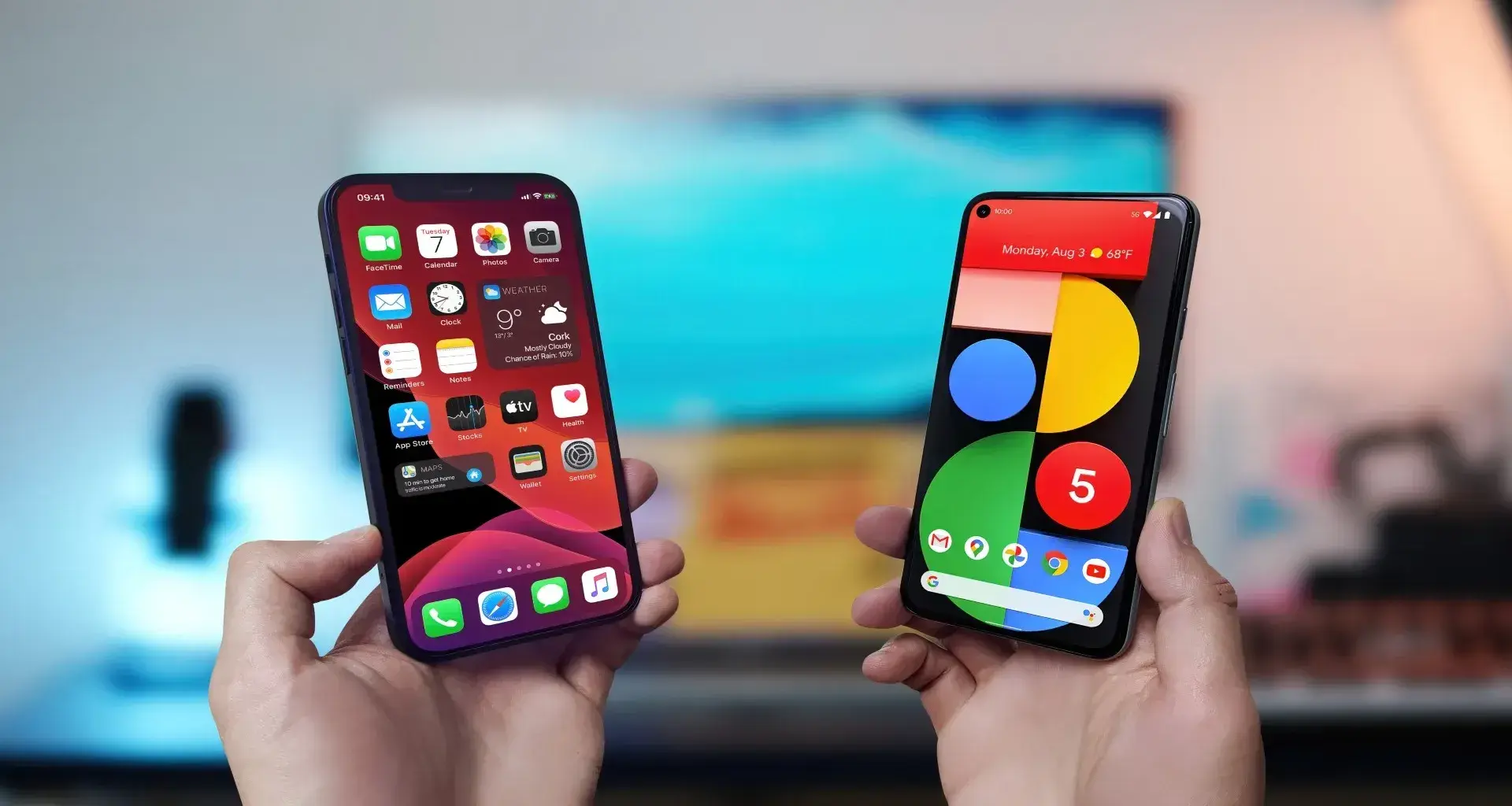 Android y Apple se reparten la mayor parte del mercado.