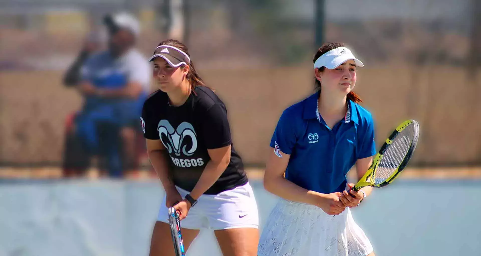 ¡Dúo dinámico! Gana Borregos Mty de tenis oro en dobles femenil