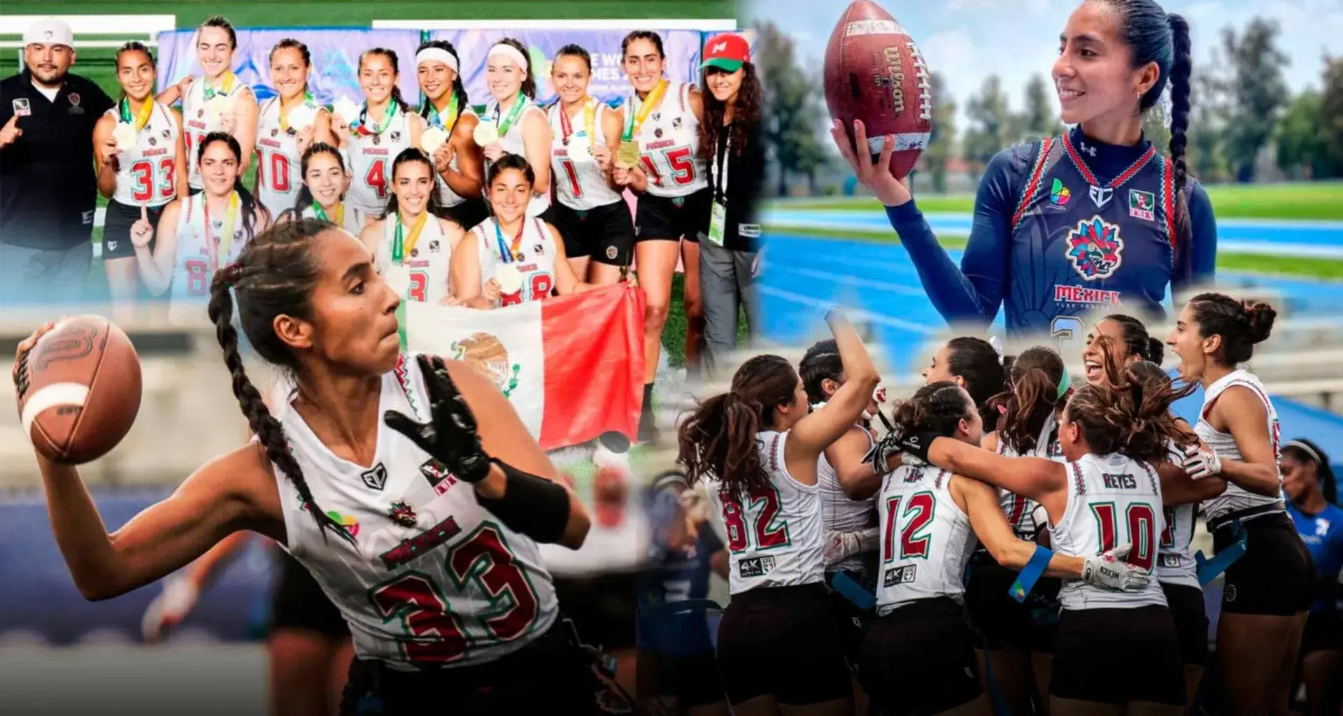 Quarterback Diana Flores leads Mexico to flag football gold medal win
