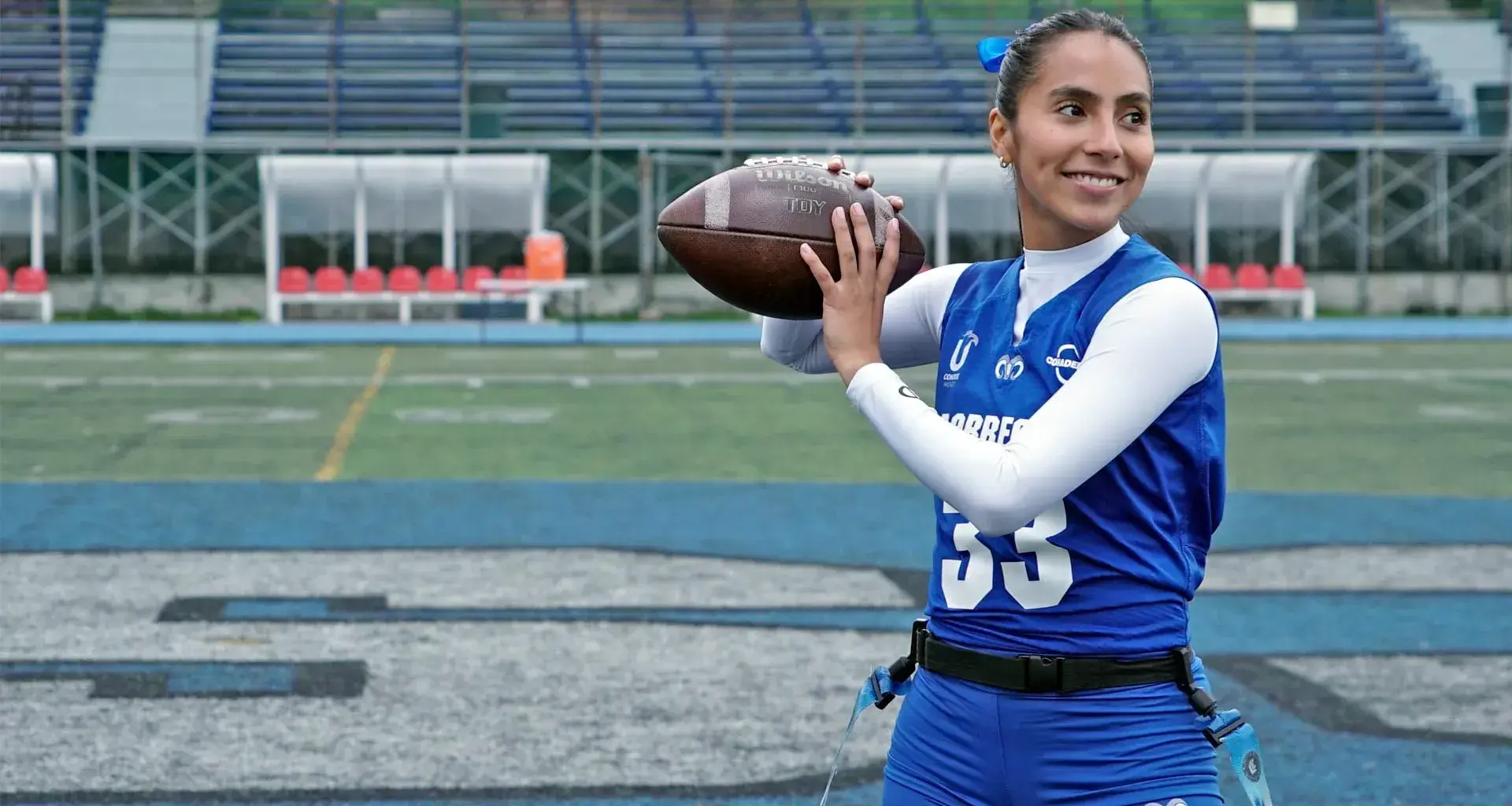 Diana Flores es jugadora de Borregos Santa Fe.