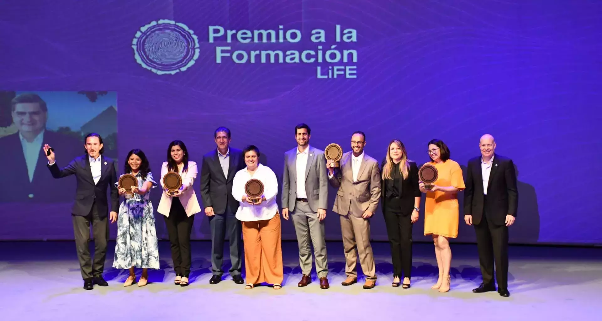 Cinco ganadores de la etapa nacional reciben su Premio a la Formación LiFE