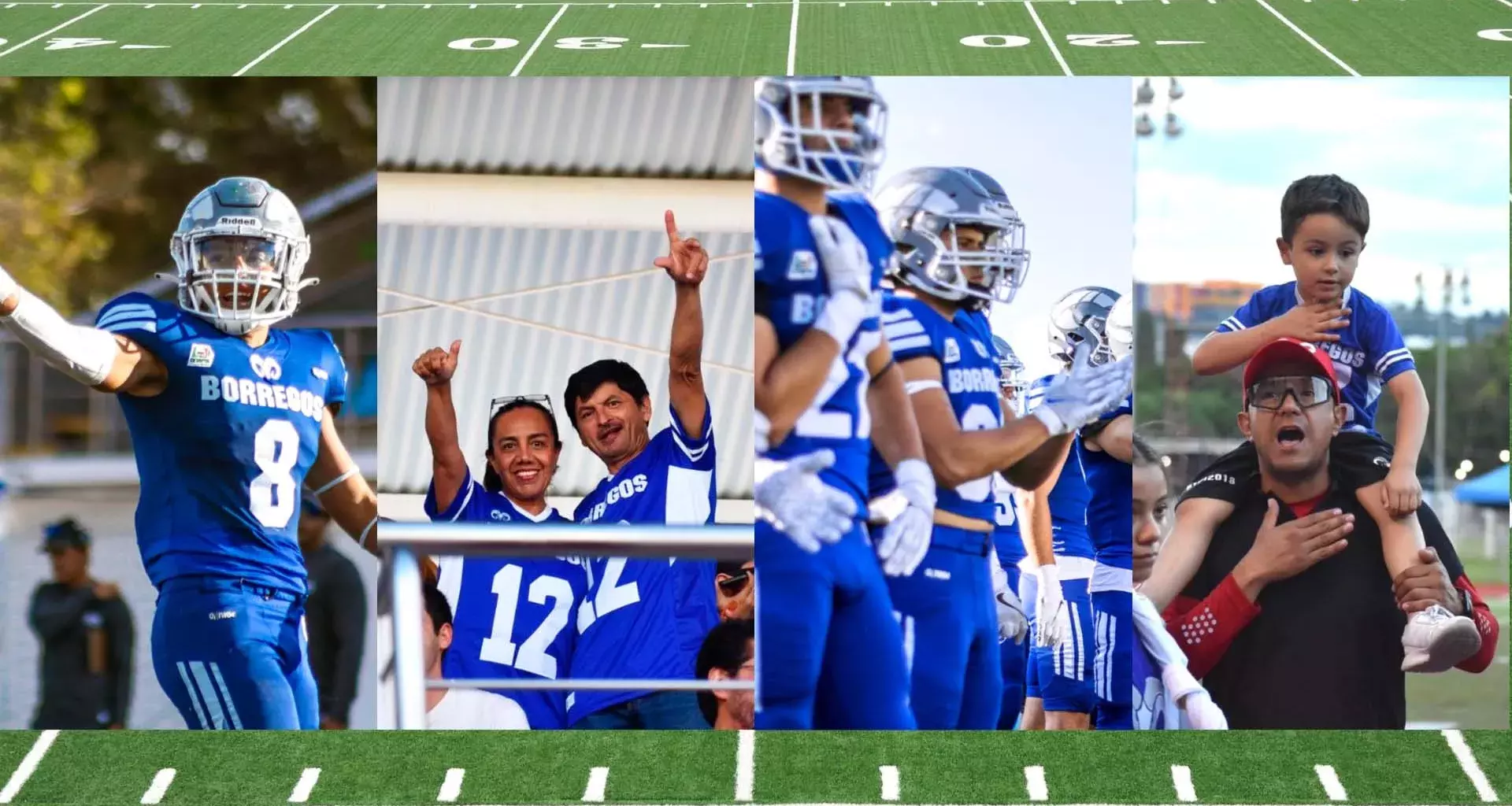 Inicia campaña para los Borregos de futbol americano del Tec campus Querétaro donde se mantienen invictos en la Conferencia Nacional.