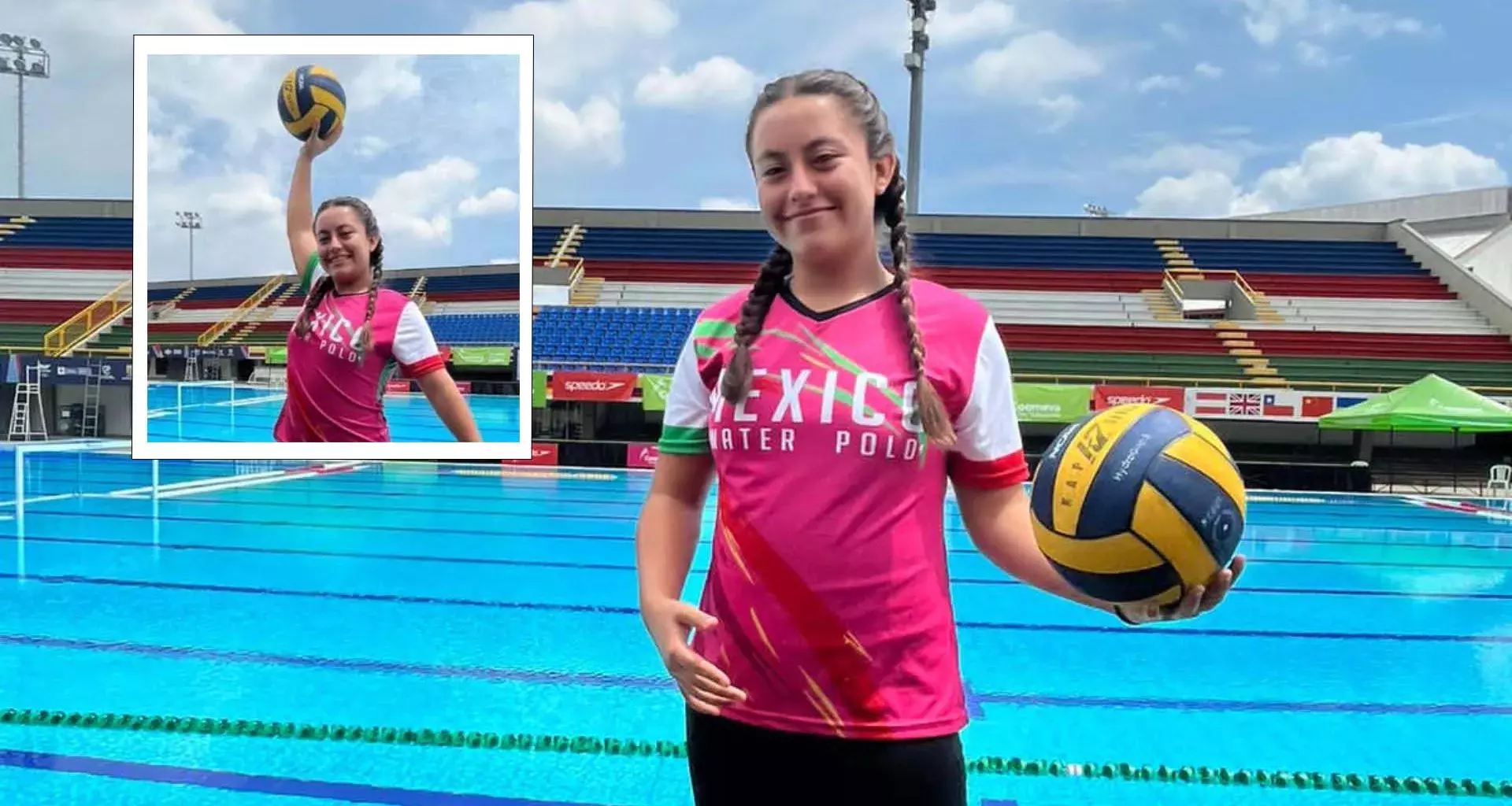 Alumna de PrepaTec representa a México en Waterpolo en Colombia