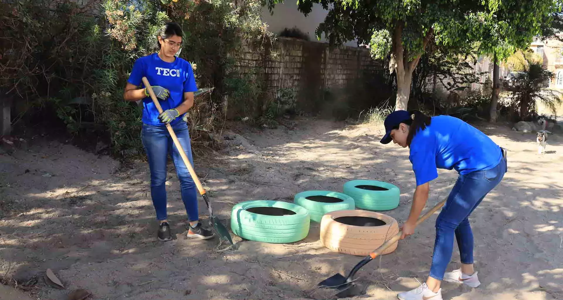 grupo estudiantil B Eco, renuevan parque urbano en zapopan, labor social. 