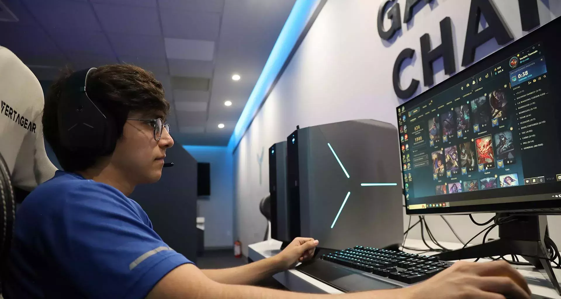 Leo Luna, jugador y su afición por los esports en el Tec Guadalajara.