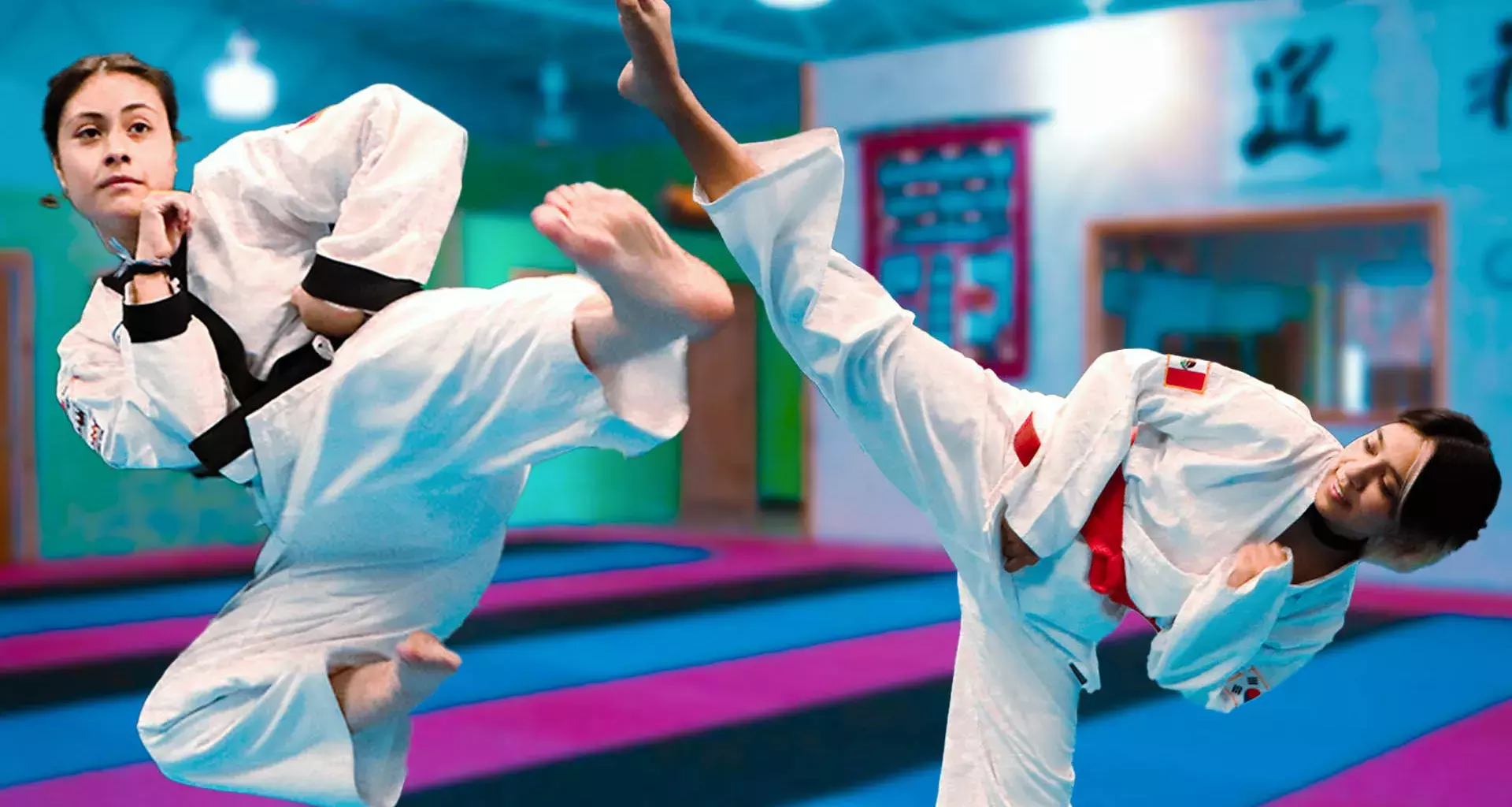 Alumnas de PrepaTec celebrando su éxito en el Campeonato Nacional de Tang Soo Do 2023 en Chicago