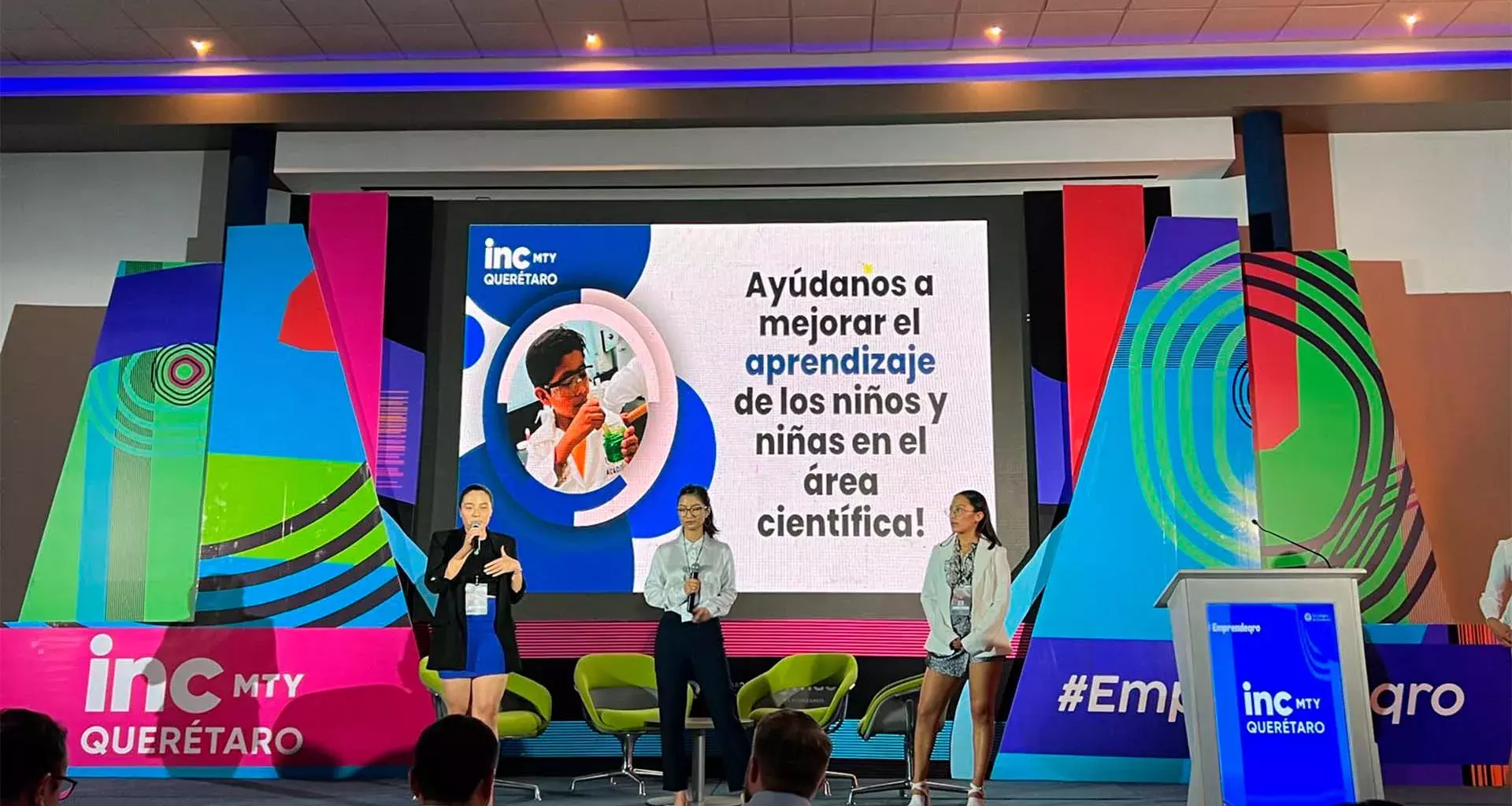 Con centrífuga alumnos Tec buscan mejorar la educación en México