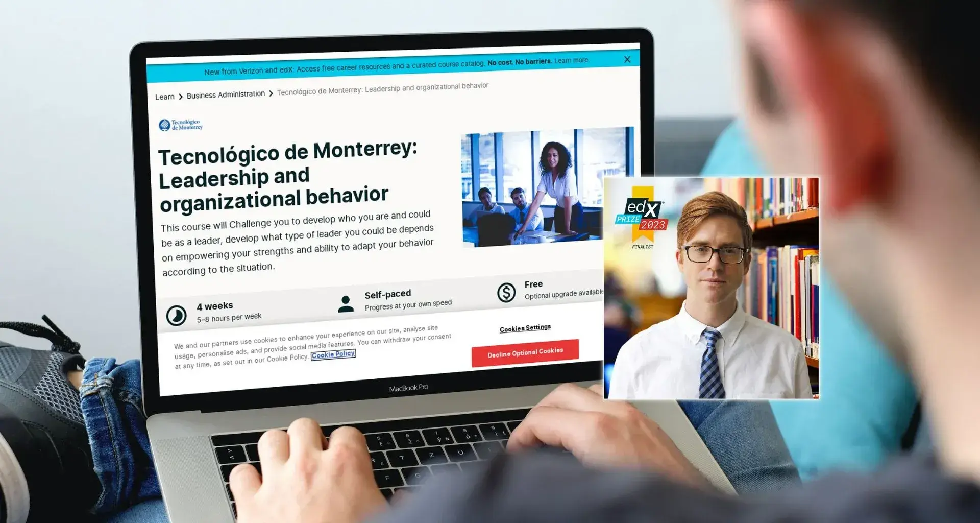 His leadership course: 1 of the 10 most innovative of the year on edX