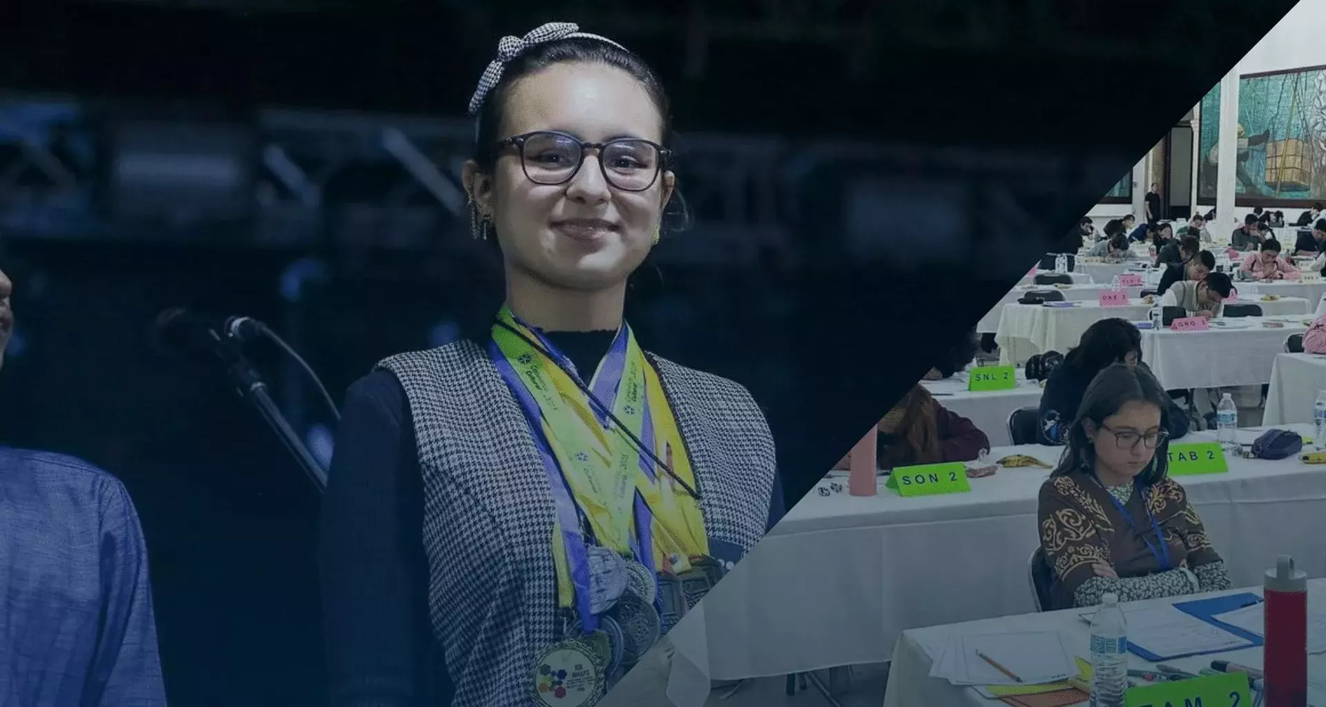 Ana Camila Cuevas González concursando y recibiendo Premio Juventud 2023 