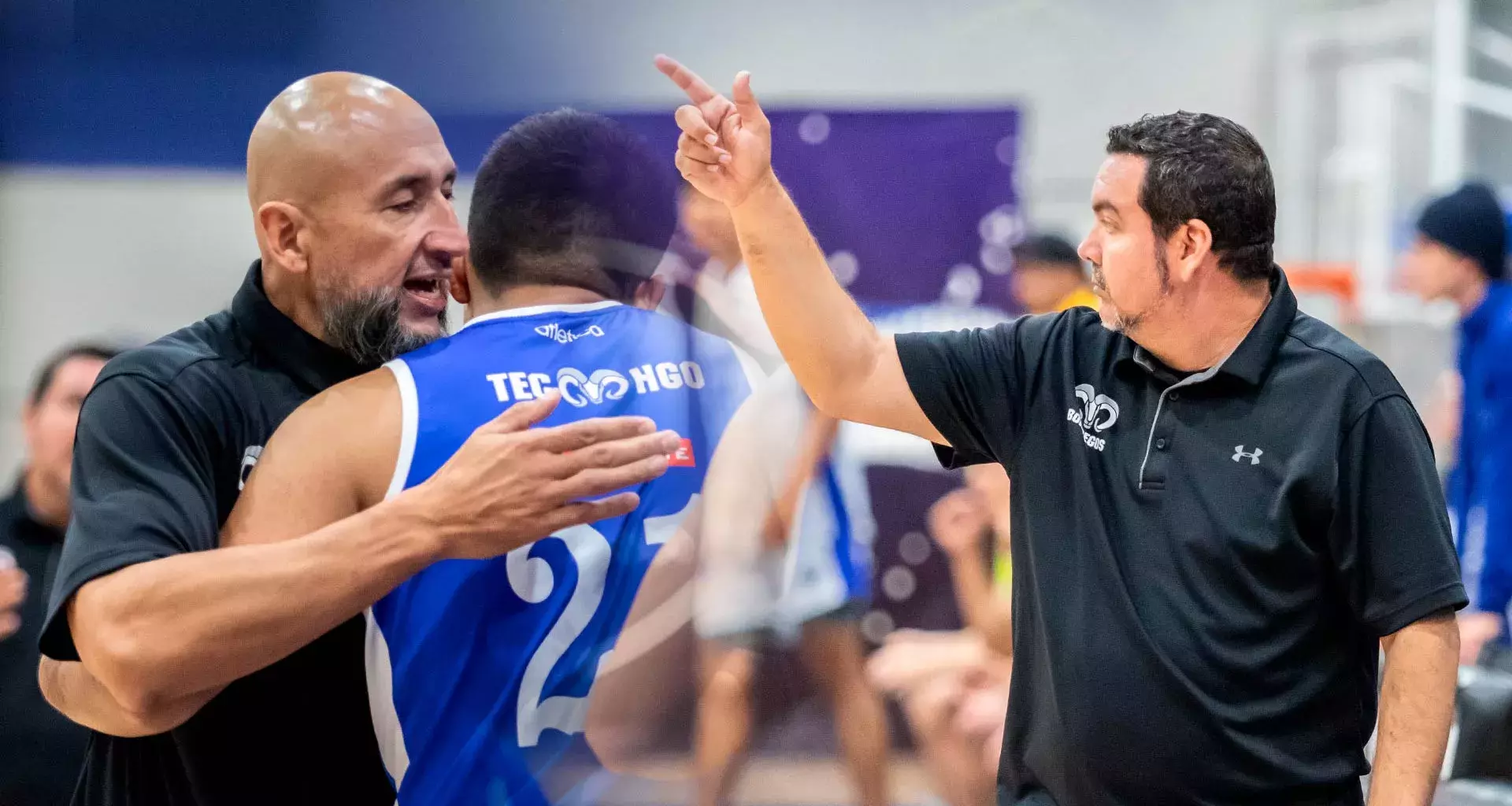 Dupla de entrenadores mexicanos en campus Hidalgo, Mohamed Ramos y Tomas Canizalez