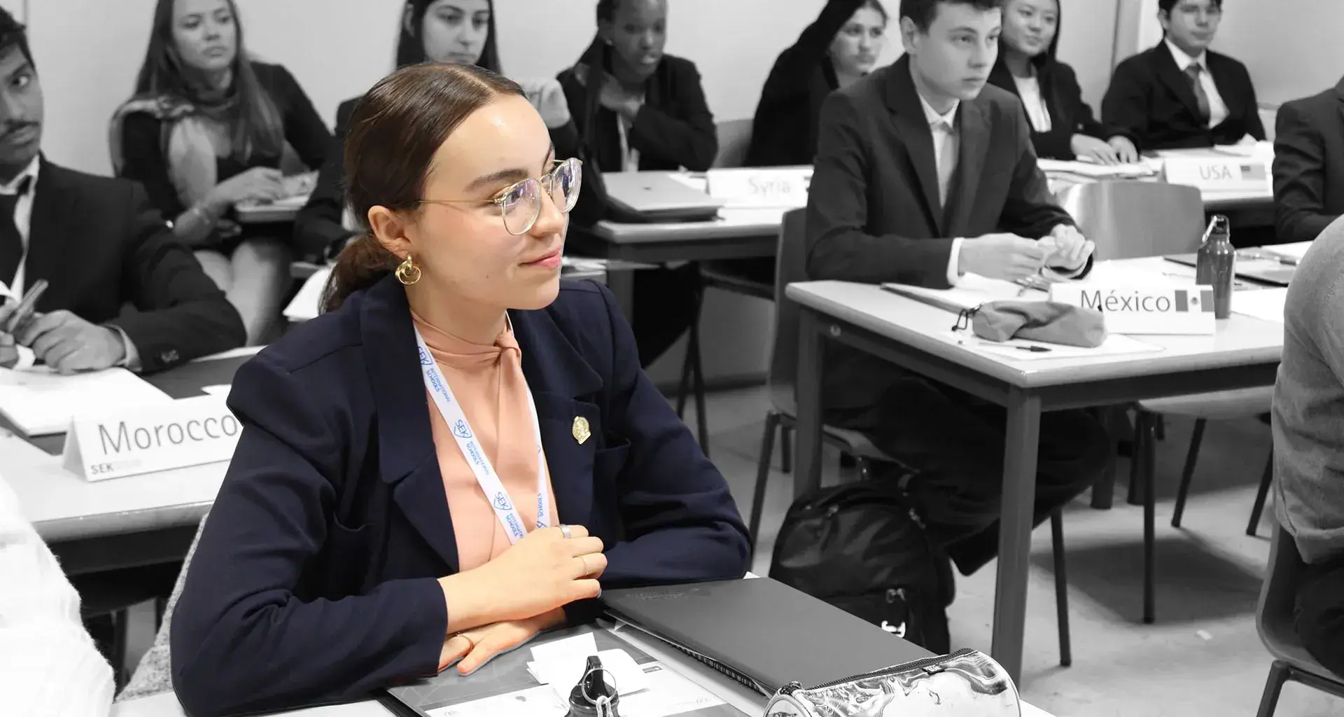 Regina Martínez participa y es premiada como mejor delegada en Modelo de las Naciones Unidas en España