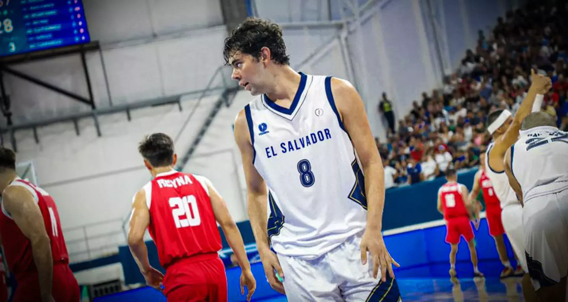 Borrego Tec juega con selección de básquetbol de El Salvador