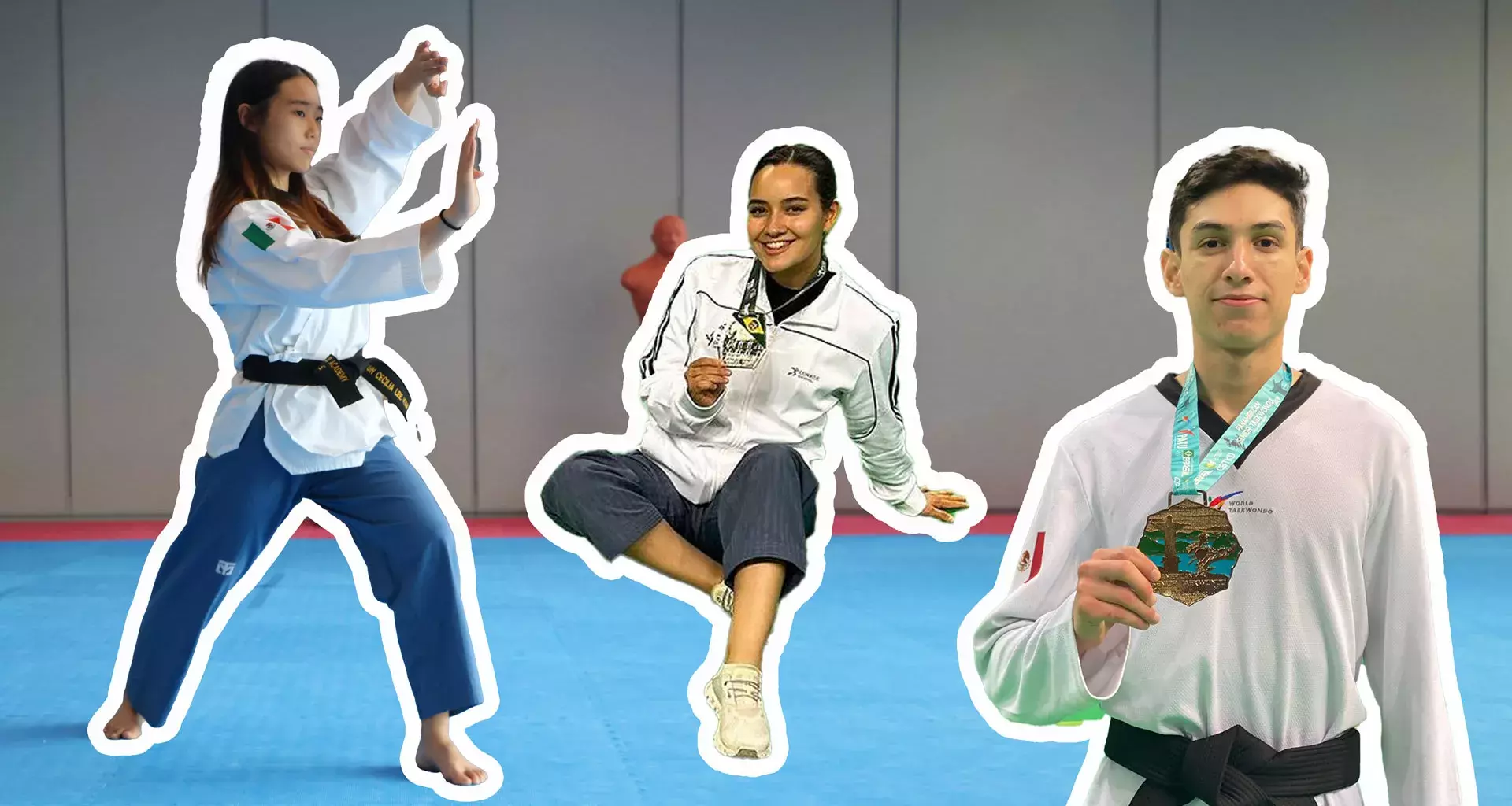 Los taekwondoínes de Borregos Monterrey obtuvieron 4 medallas del Panamericano de Brasil.