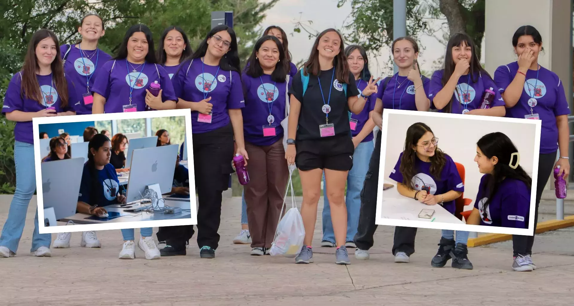 Participantes de exploradoras de código en Laguna, León y Ciudad Juarez