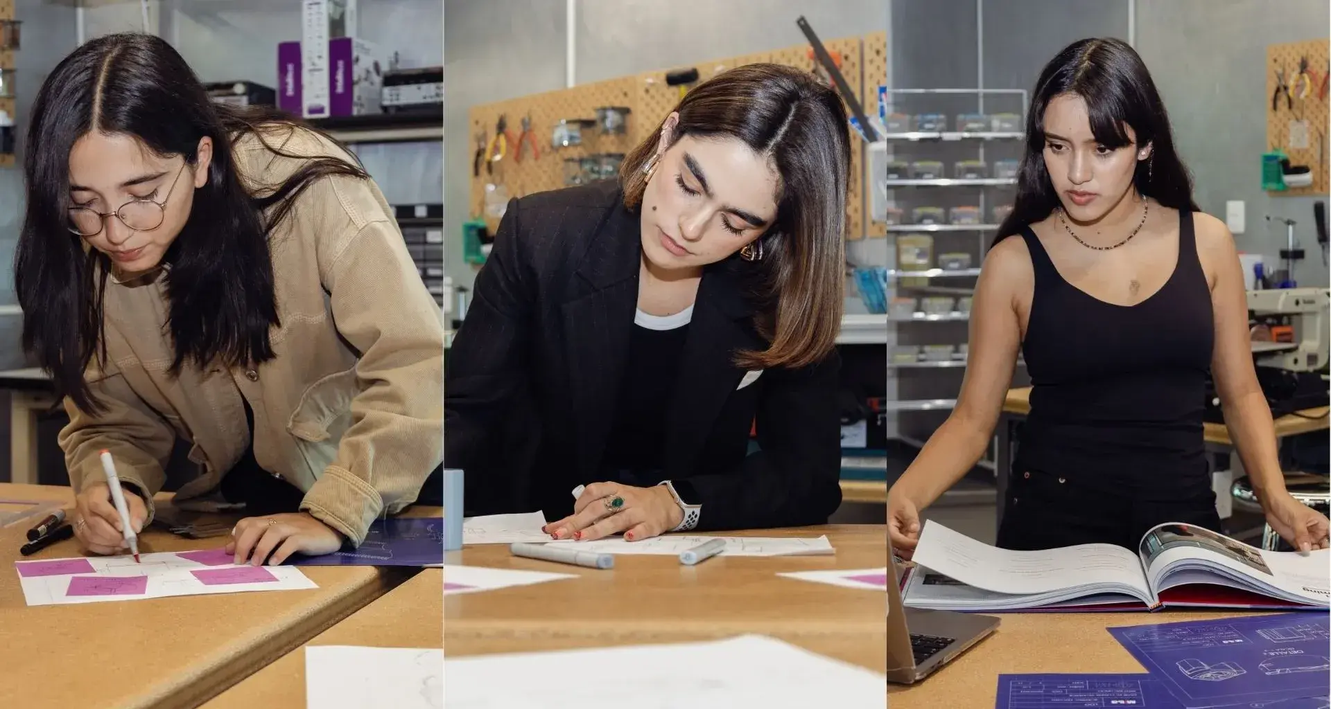 Finalists of the James Dyson Award, students from Tec de Monterrey Puebla campus.
