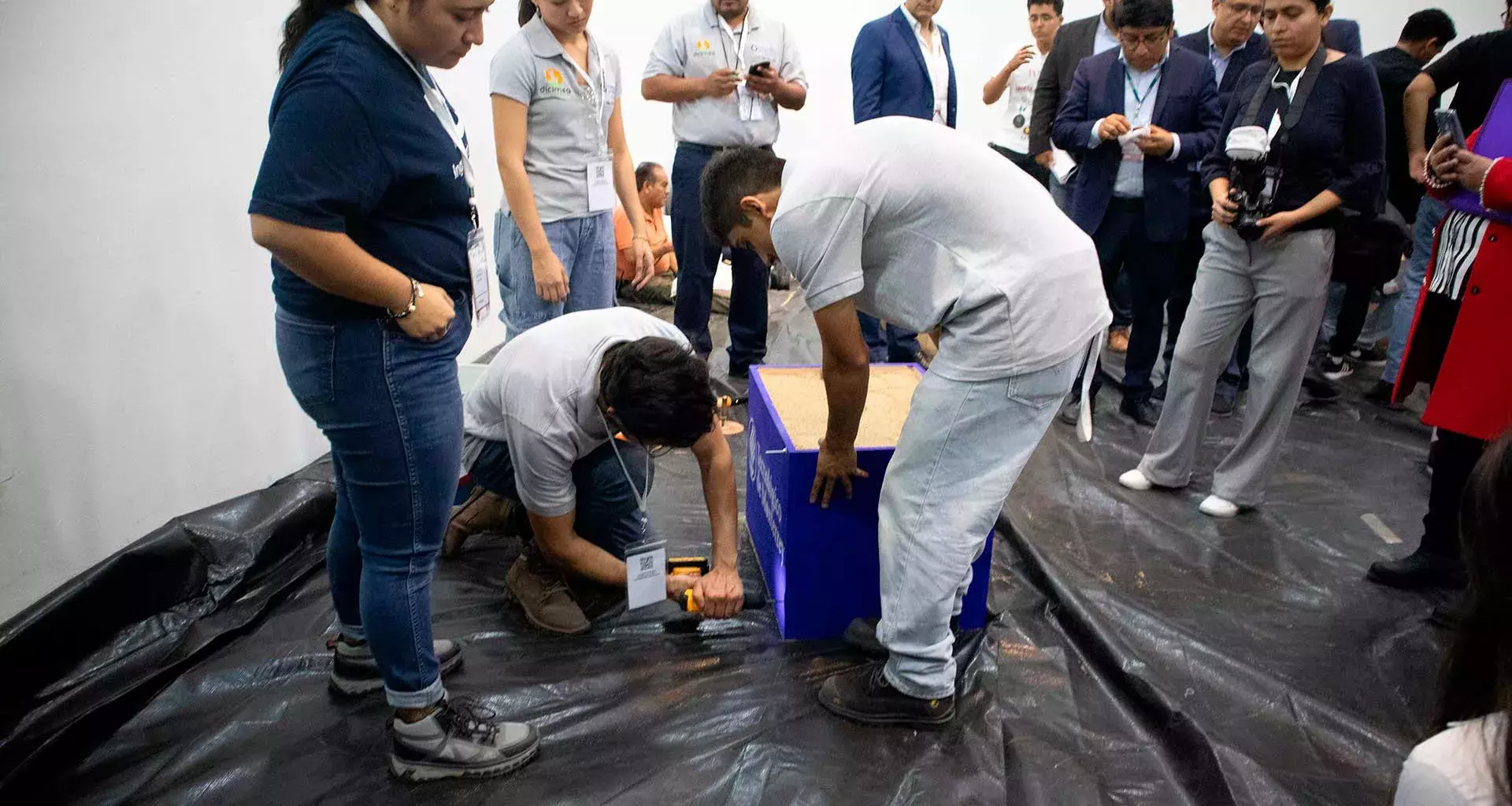 Concurso geomuros, que ganó el Tec Guadalajara.